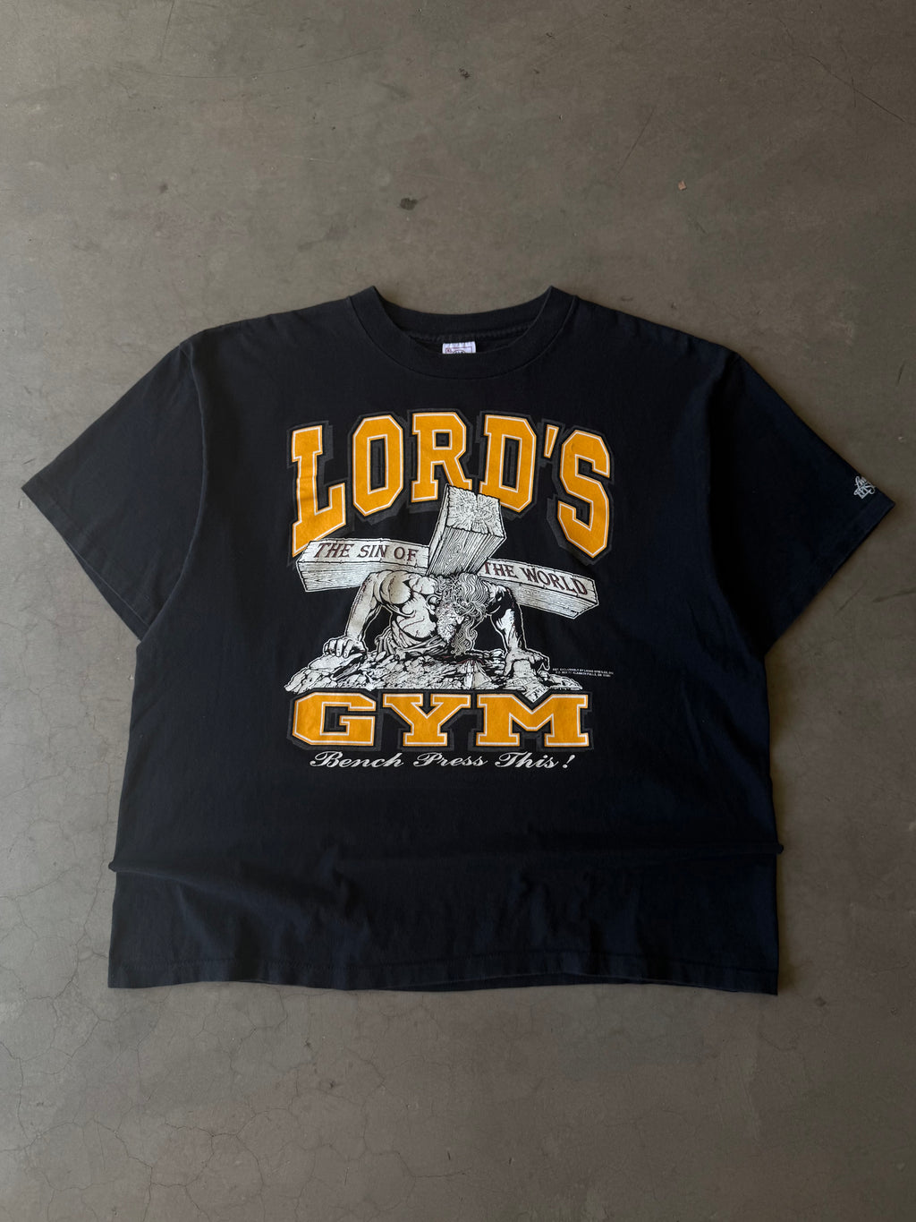 1990s Lord’s Gym His Pain Your Gain Tee(XL)