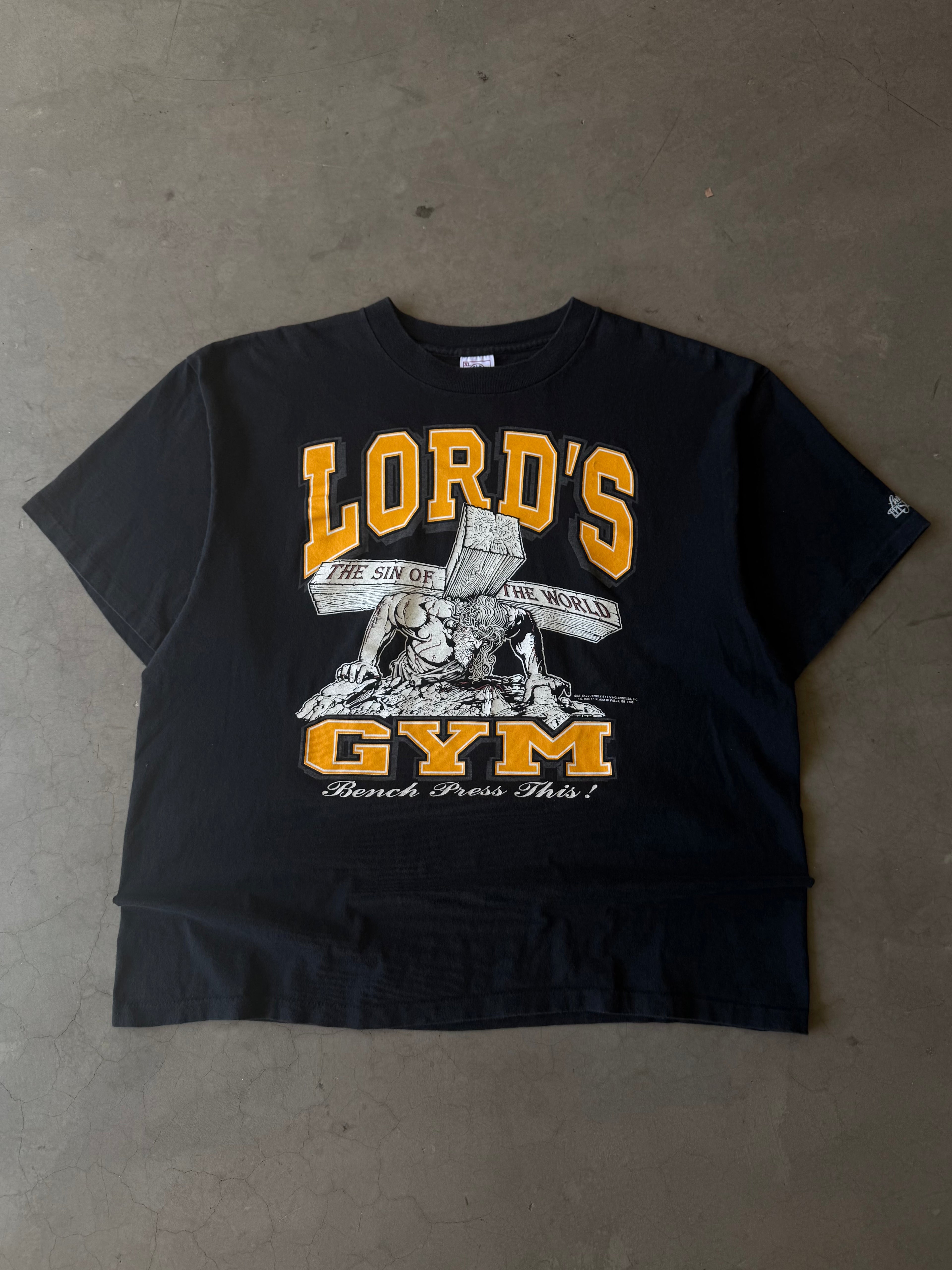 1990s Lord’s Gym His Pain Your Gain Tee(XL)