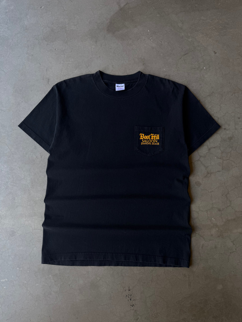 1990s BootHill Saloon Biker Tee(L)