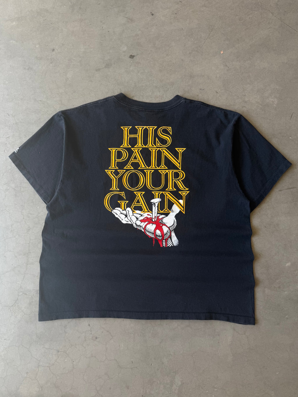 1990s Lord’s Gym His Pain Your Gain Tee(XL)