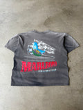 1990s Extremely Faded Marlboro Railroad Tee(XL)