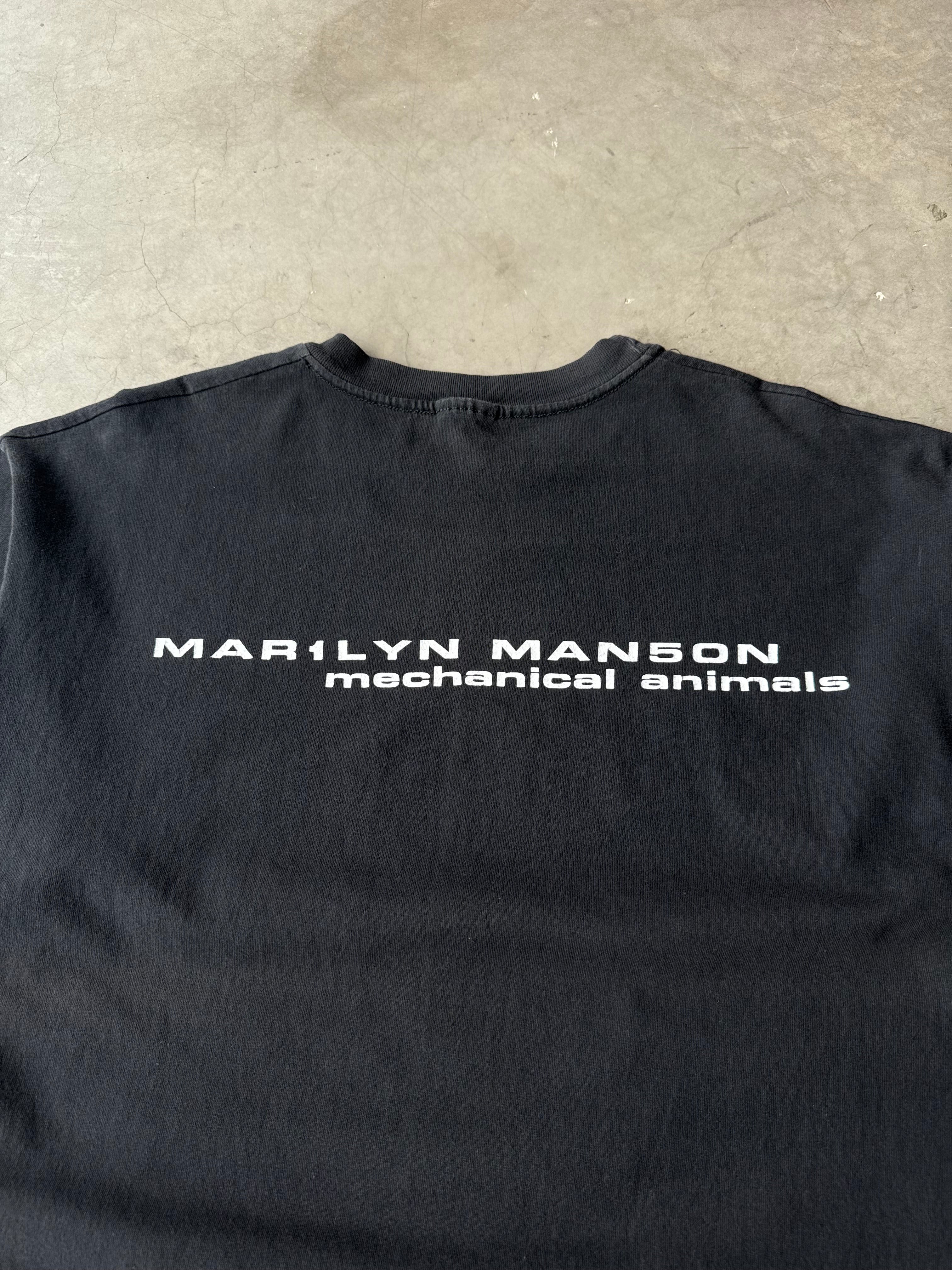 1990s Marilyn Manson Mechanical Animals Tee(XL)