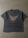 1990s Faded & Distressed Harley Davidson Freedom Tee(XL)