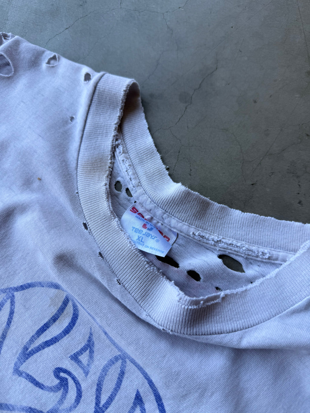 1990s Extremely Distressed Lollapalooza Tee(XL)