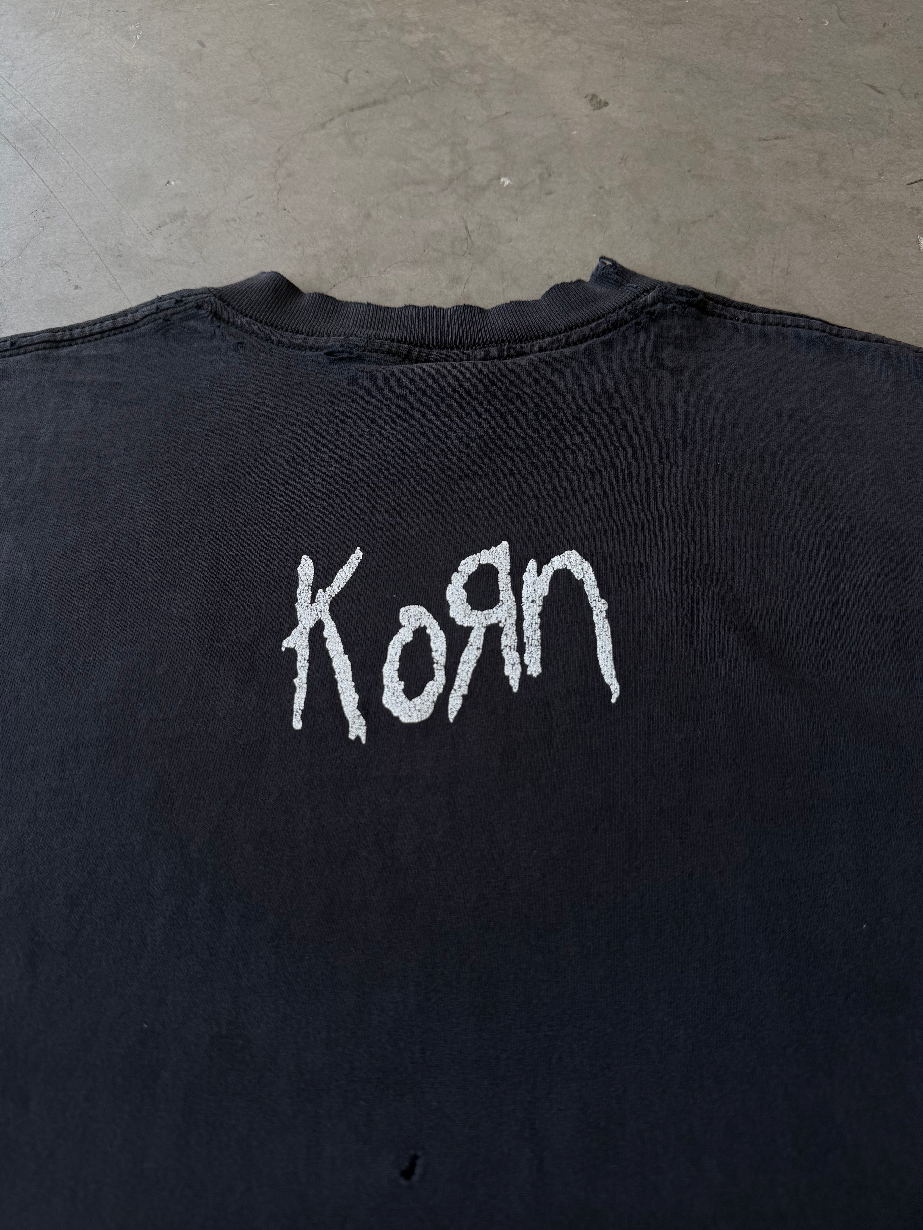 1990s Distressed Korn I Have Issues Tank Tee(L)