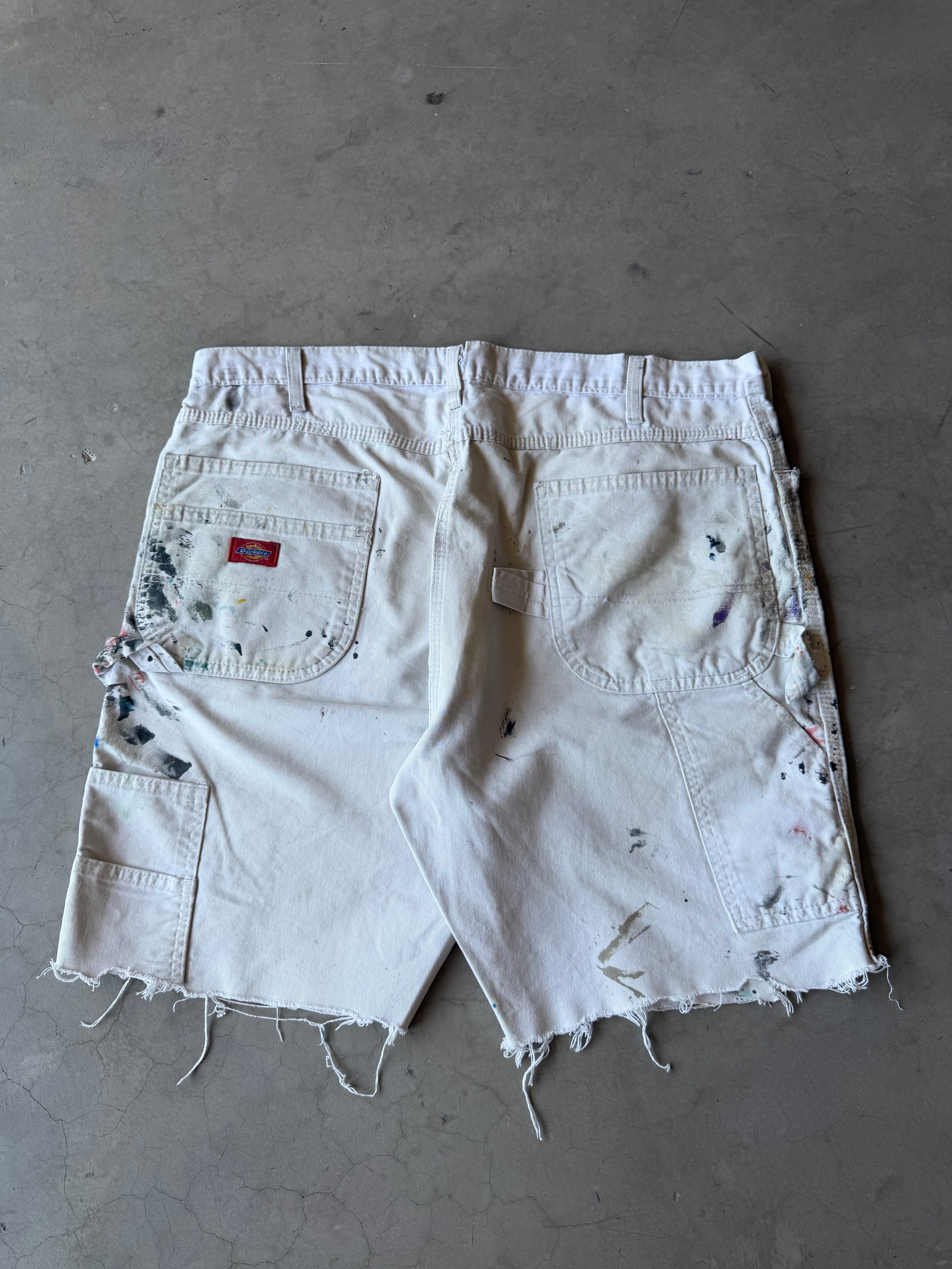 Extremely Painted Dickies Carpenter Shorts(38)