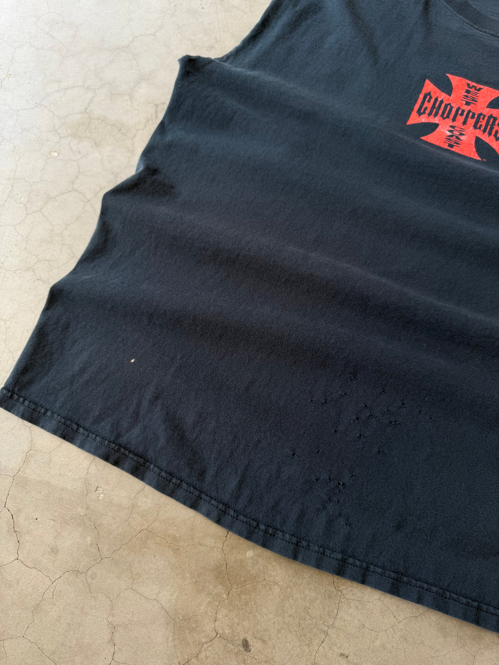Early 2000s Red West Coast Choppers Tank Tee(XL)