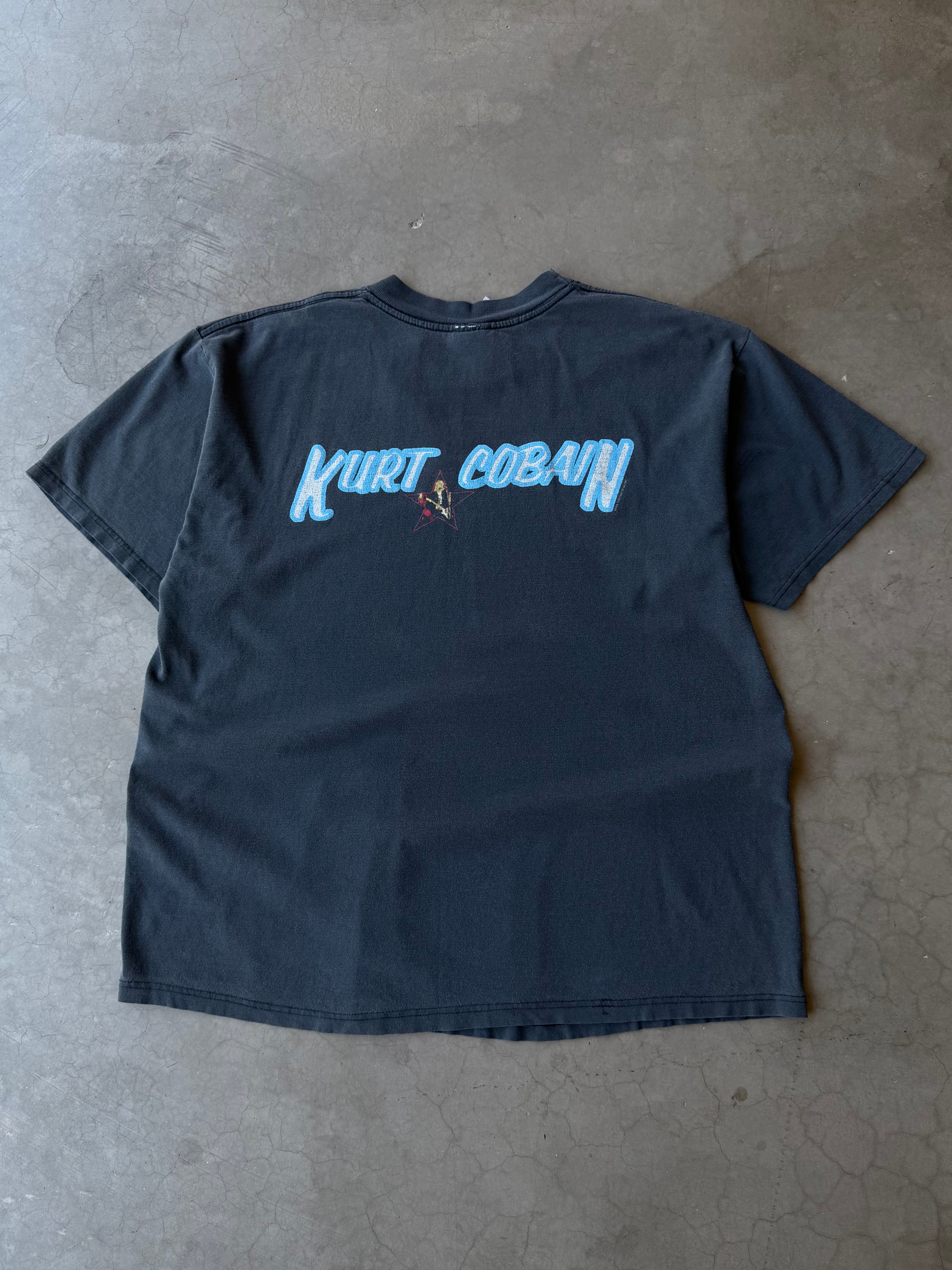 1990s Kurt Cobain The End of Music Tee(XL)