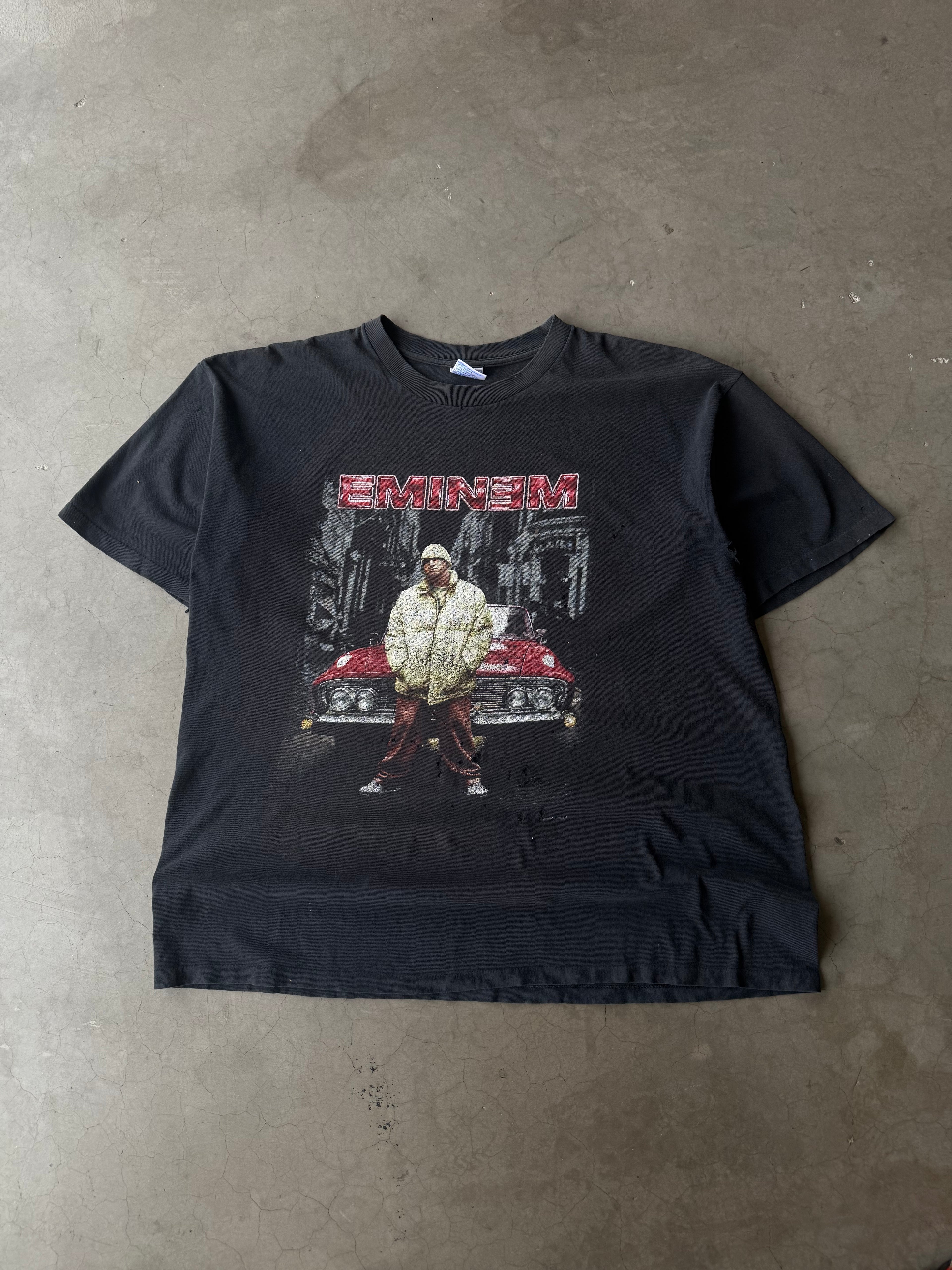 Early 2000s Distressed Eminem Low Rider Tee(XL)