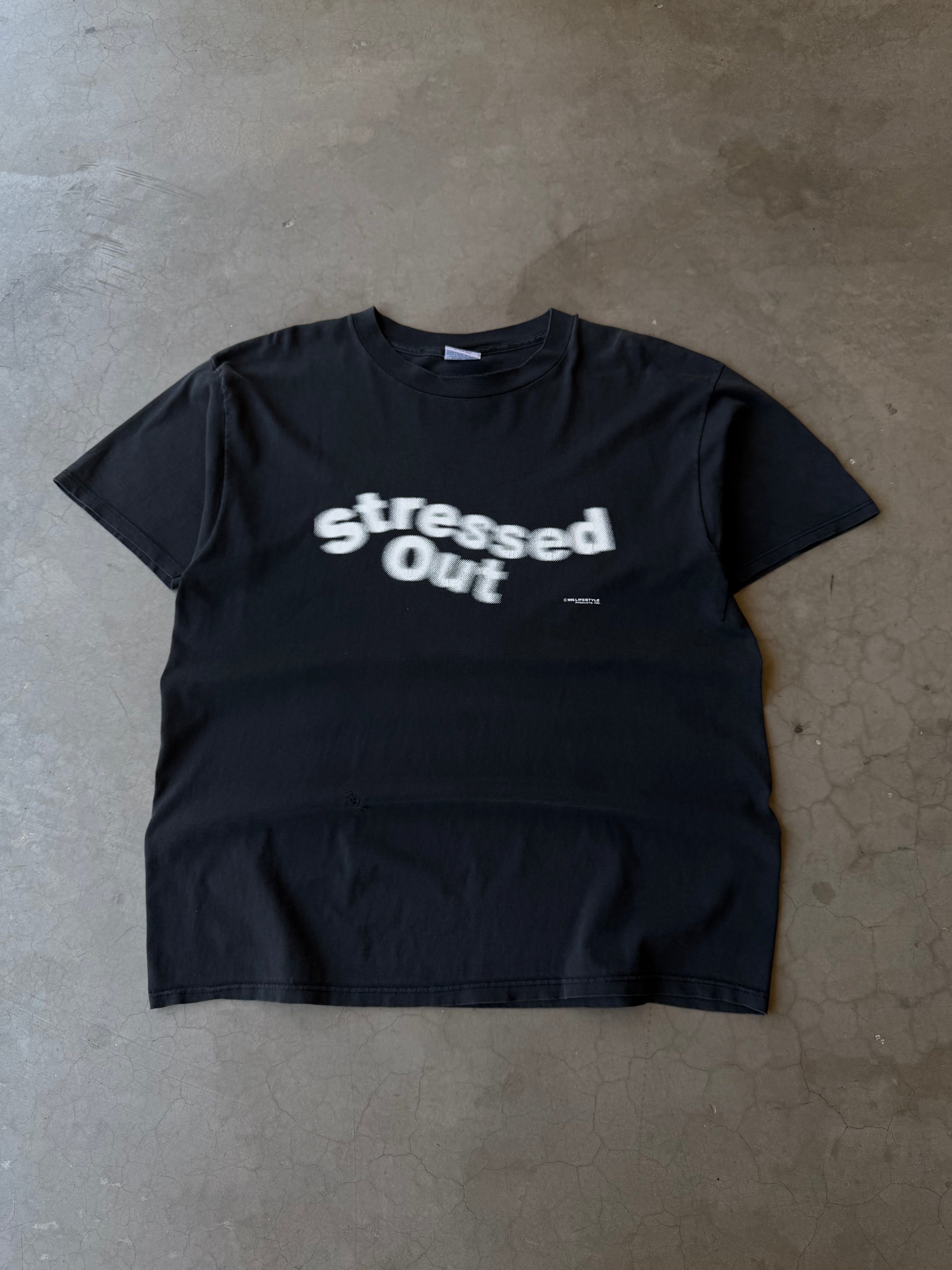 1990s Blurry Stressed Out Tee(XL)