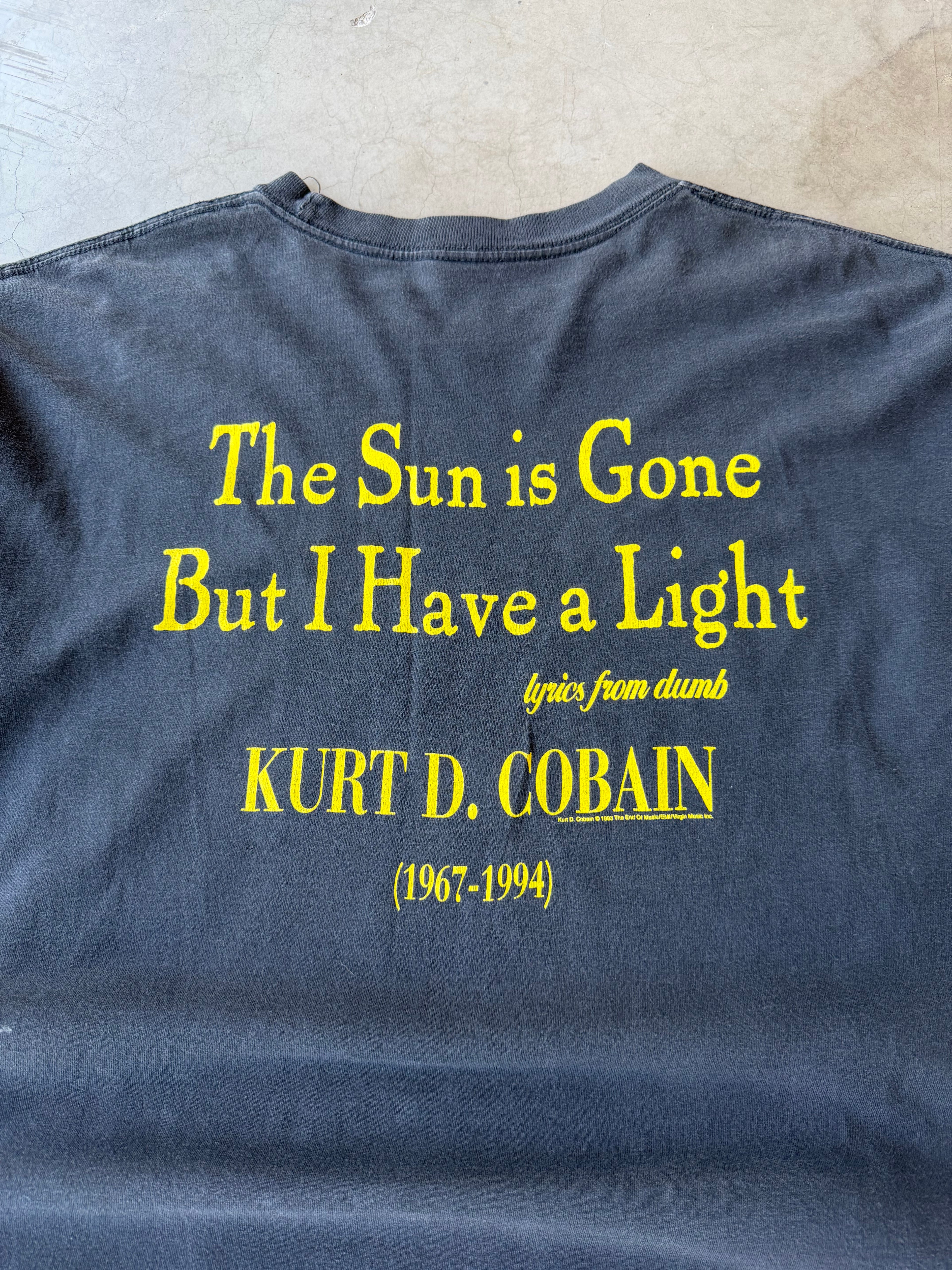 1990s Kurt Cobain MTV Memorial Tee(XL)