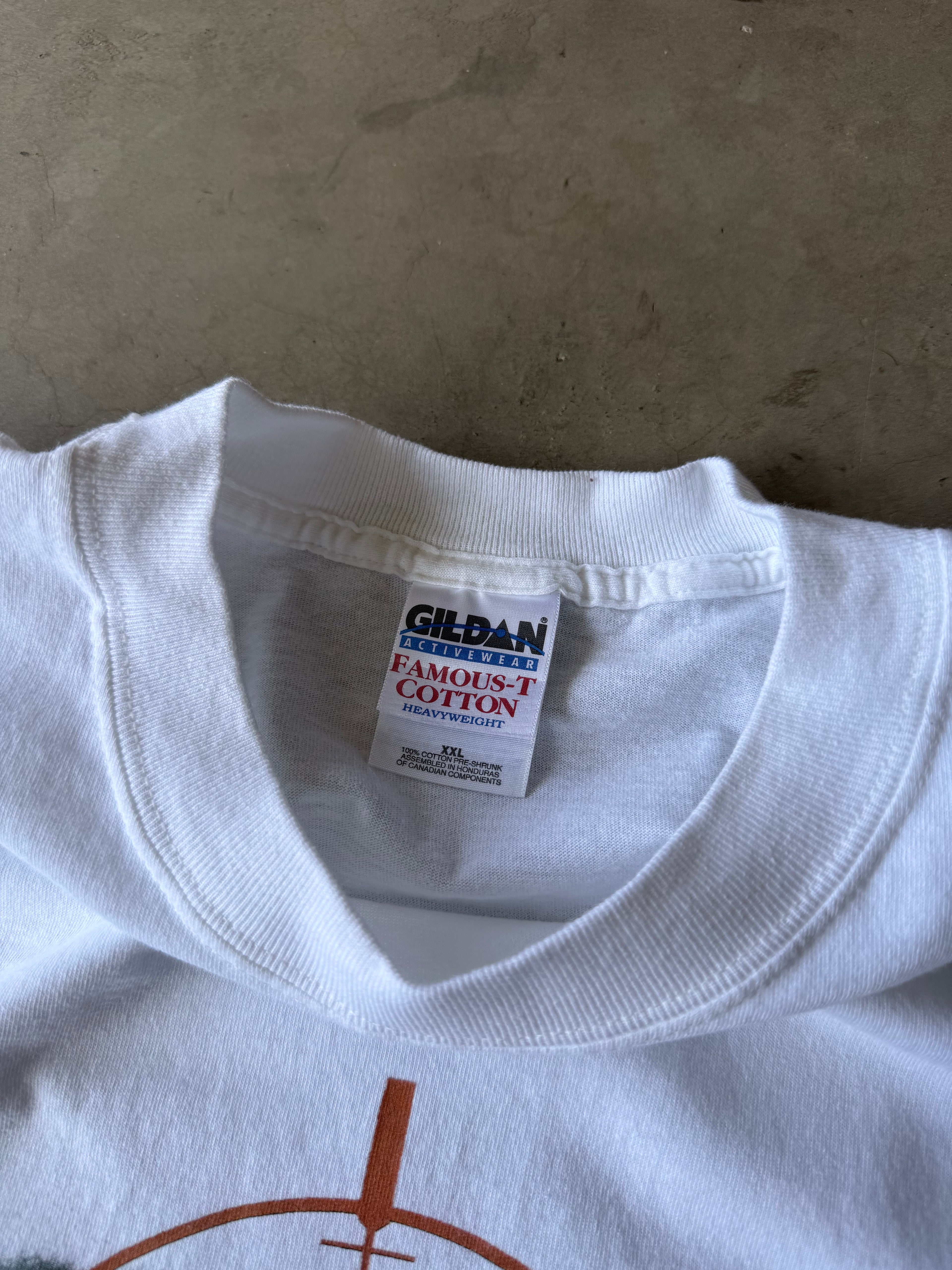 Early 2000s World’s Most Wanted Man Osama bin Laden Tee(XXL)