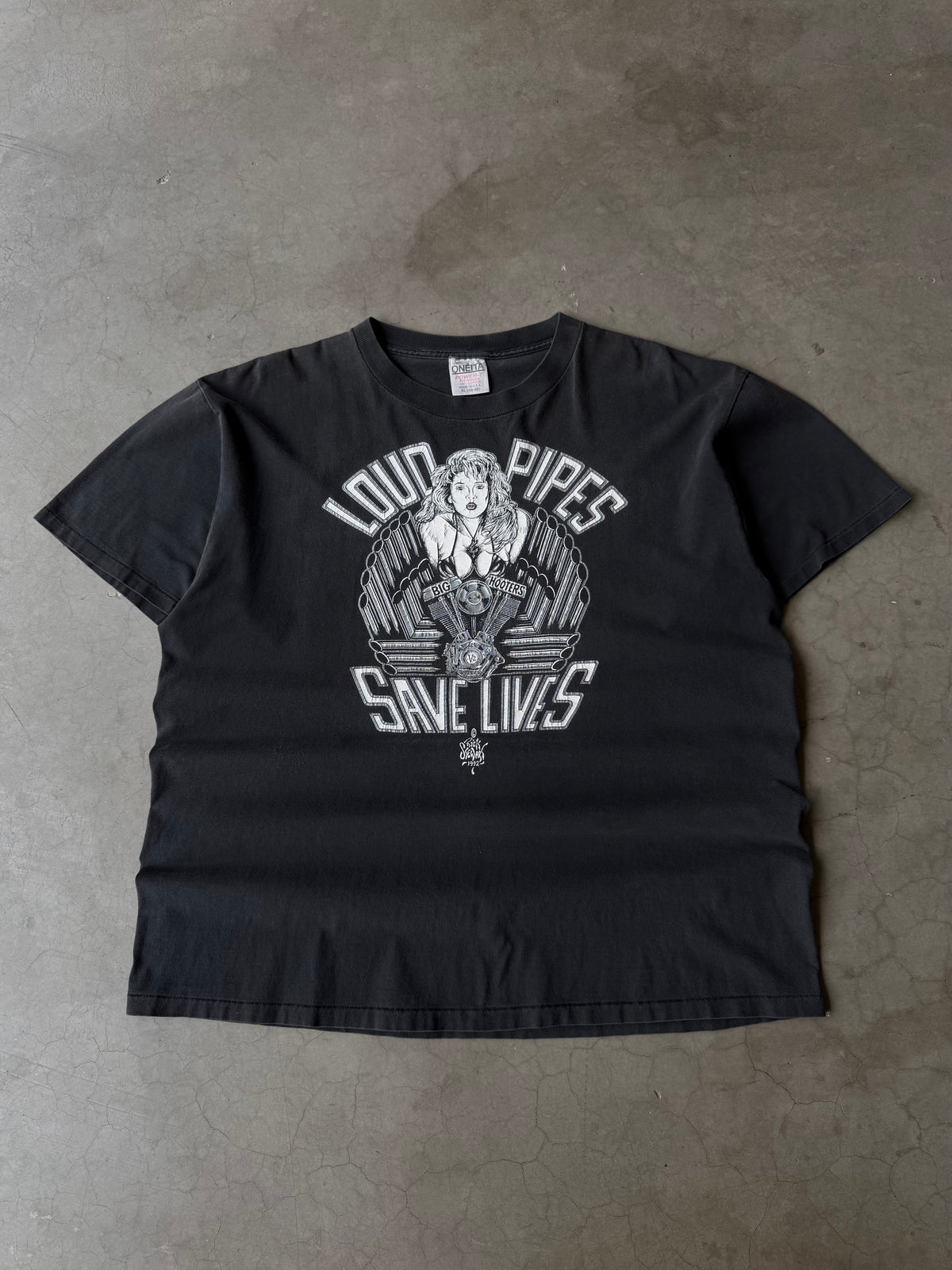 1990s Loud Pipes Save Lives Tee(XL)
