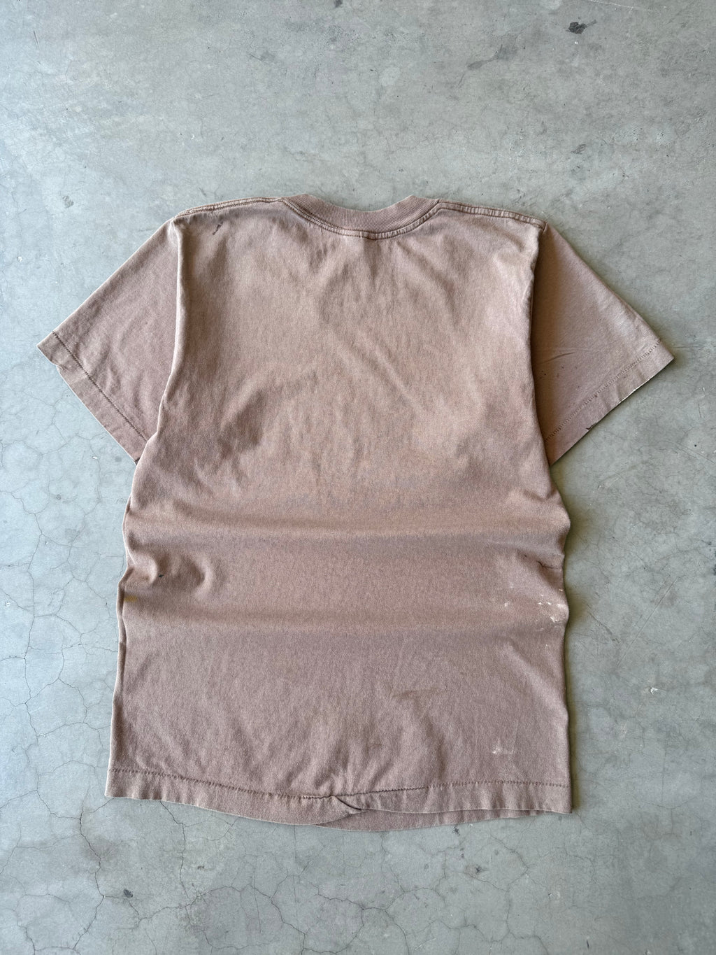 1980s Painted Blank Brown BVD Tee(S)