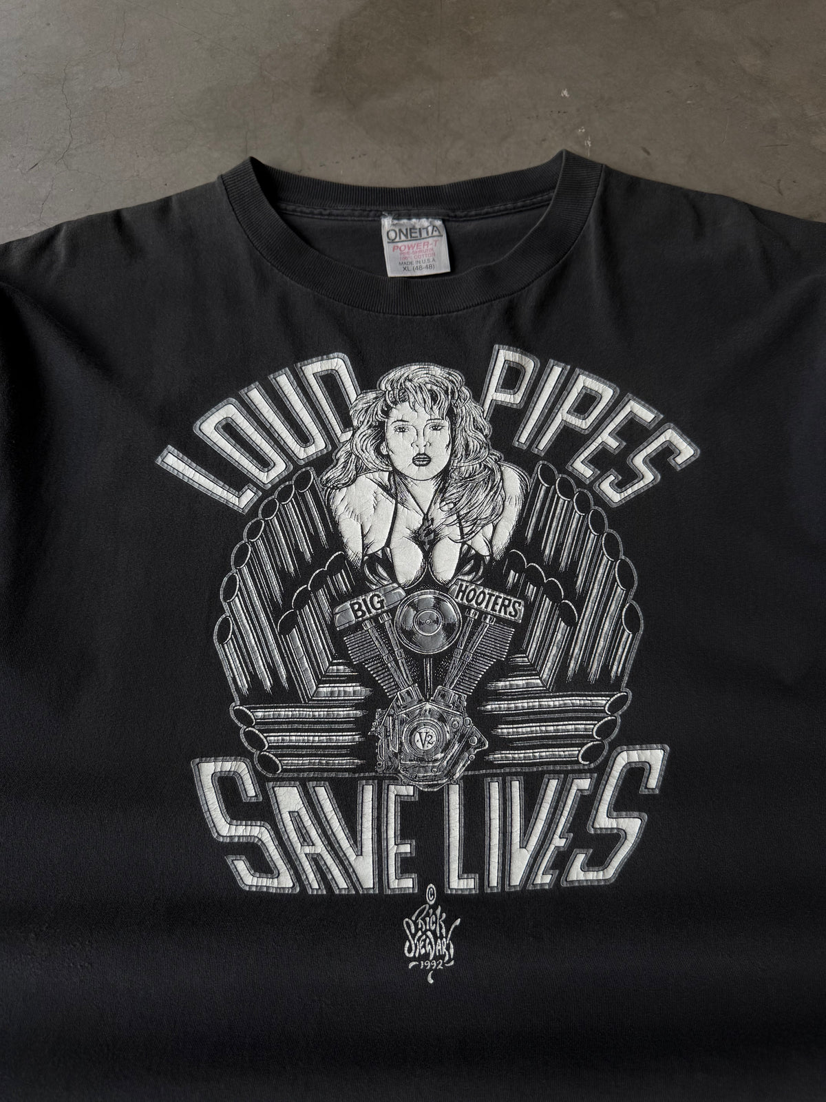 1990s Loud Pipes Save Lives Tee(XL)