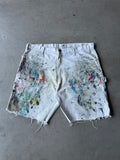 Extremely Painted Dickies Carpenter Shorts(38)