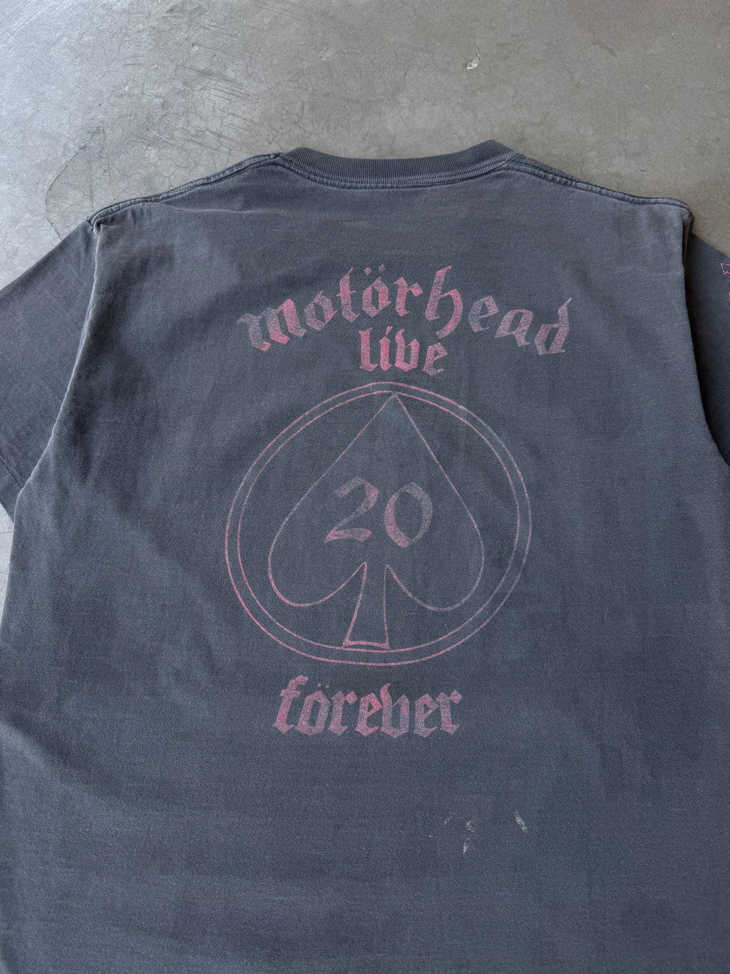 1990s Faded Motörhead Live Forever Tee(L)