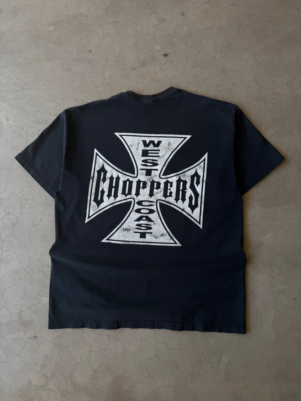 Early 2000s Black West Coast Choppers Tee(XL)