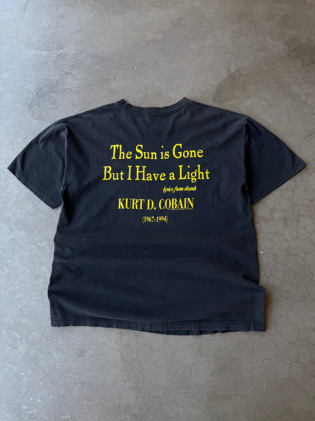 1990s Kurt Cobain MTV Memorial Tee(XL)