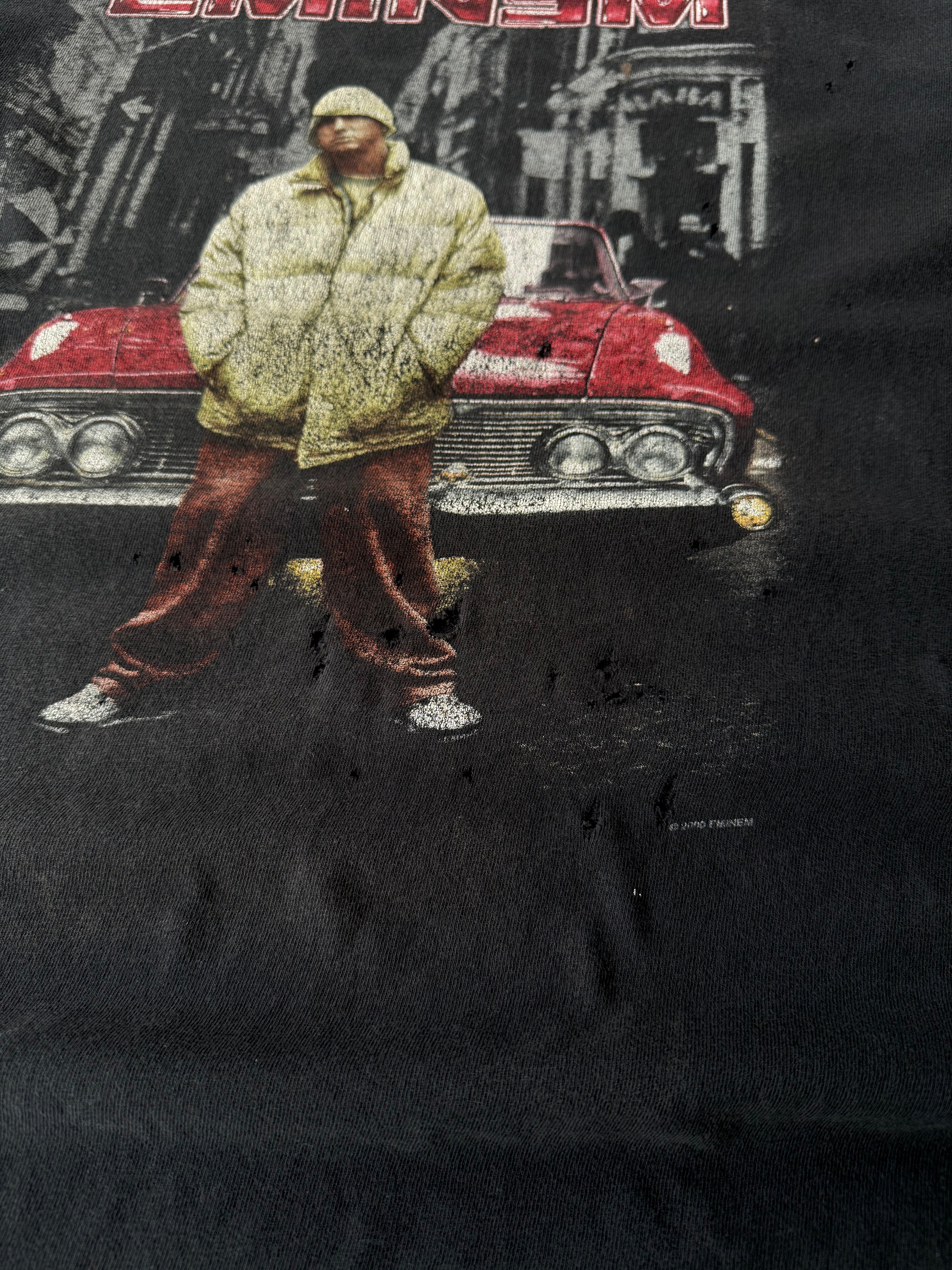 Early 2000s Distressed Eminem Low Rider Tee(XL)