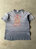 1980s Extremely Faded Harley Davidson Put Your Ass On Some Class Tee(L)