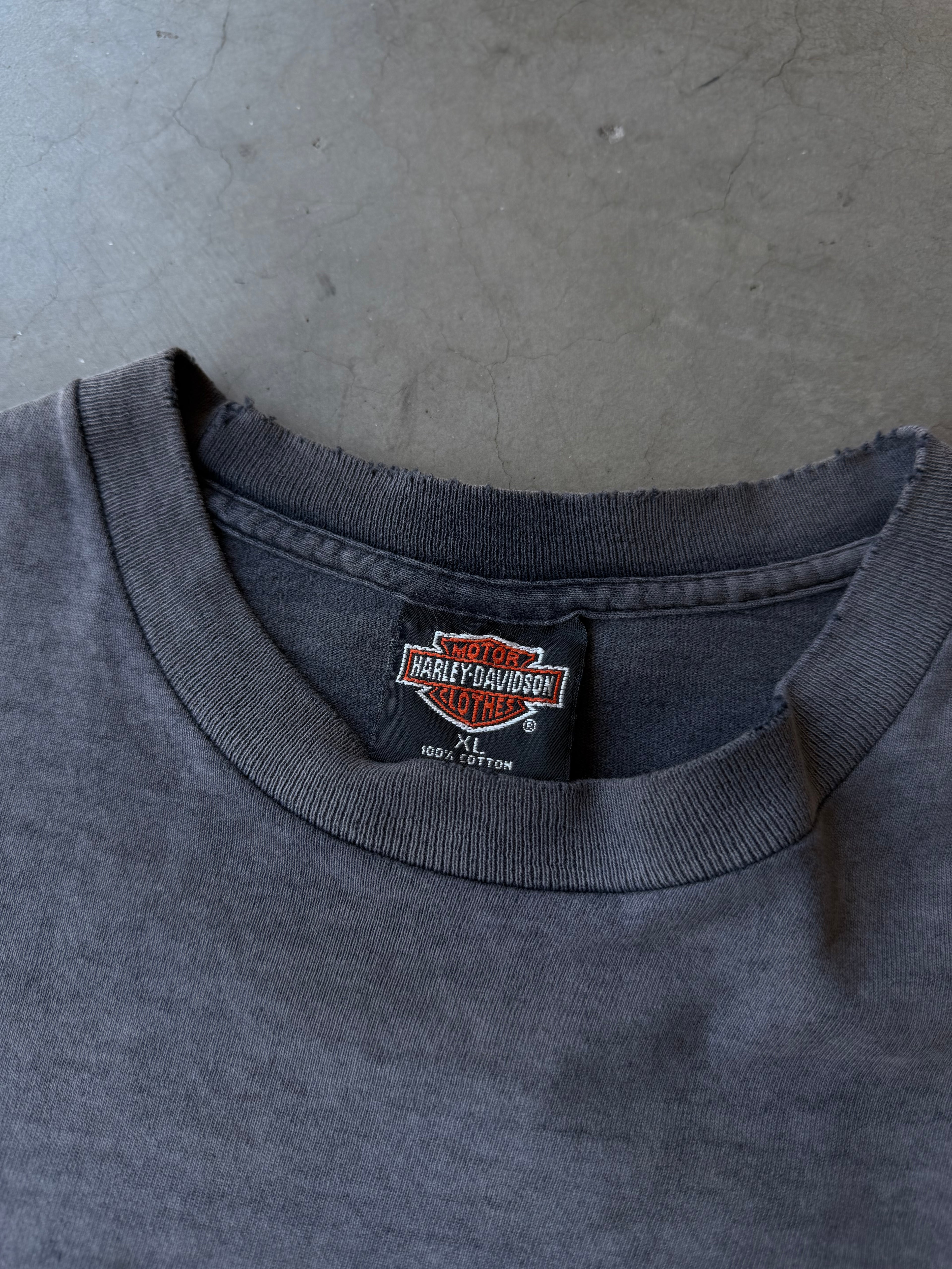 1990s Extremely Faded Legends Roam Harley Davidson Tee(XL)
