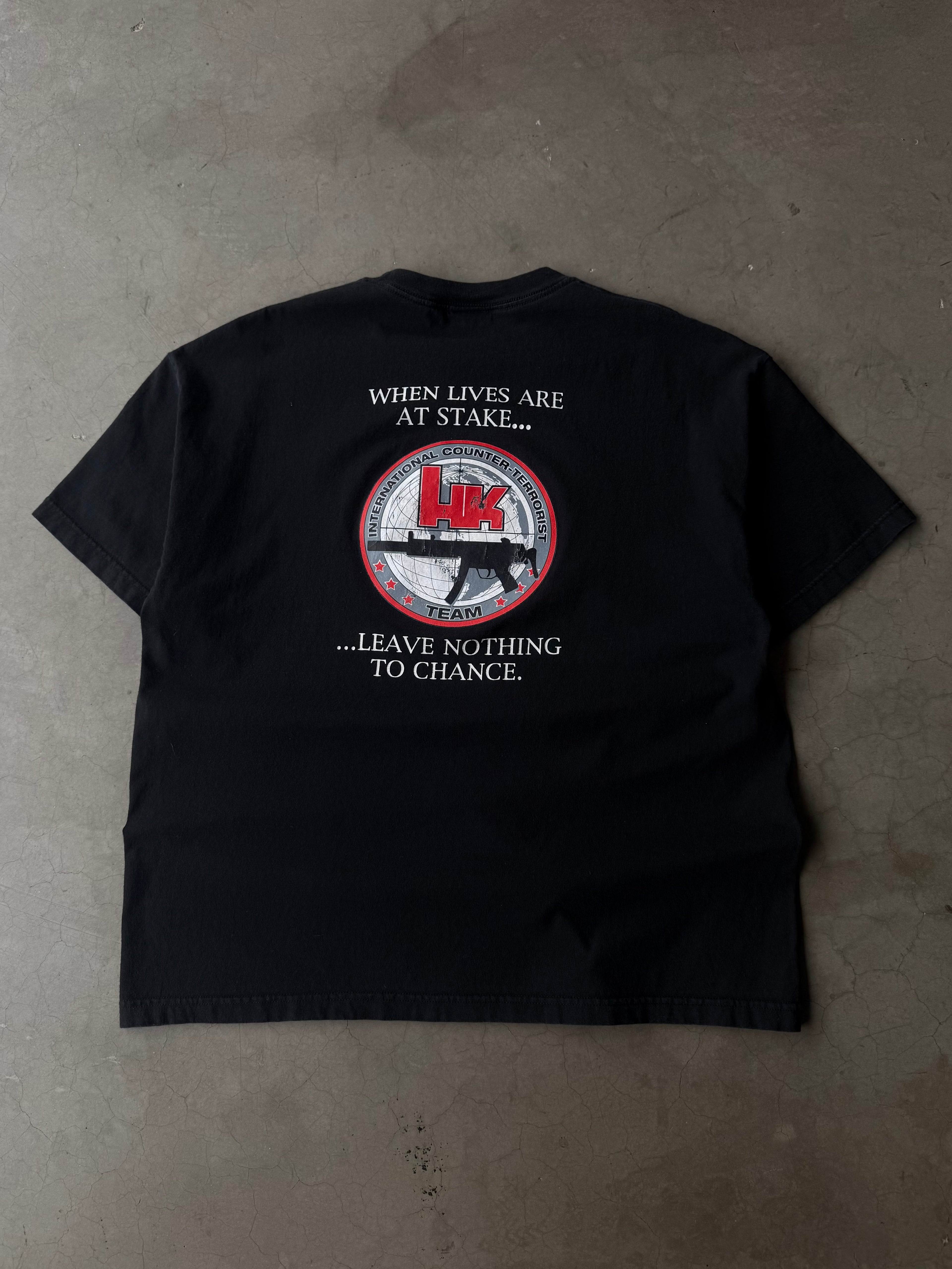 Early 2000s HK MP5 Gun Tee(XXL)