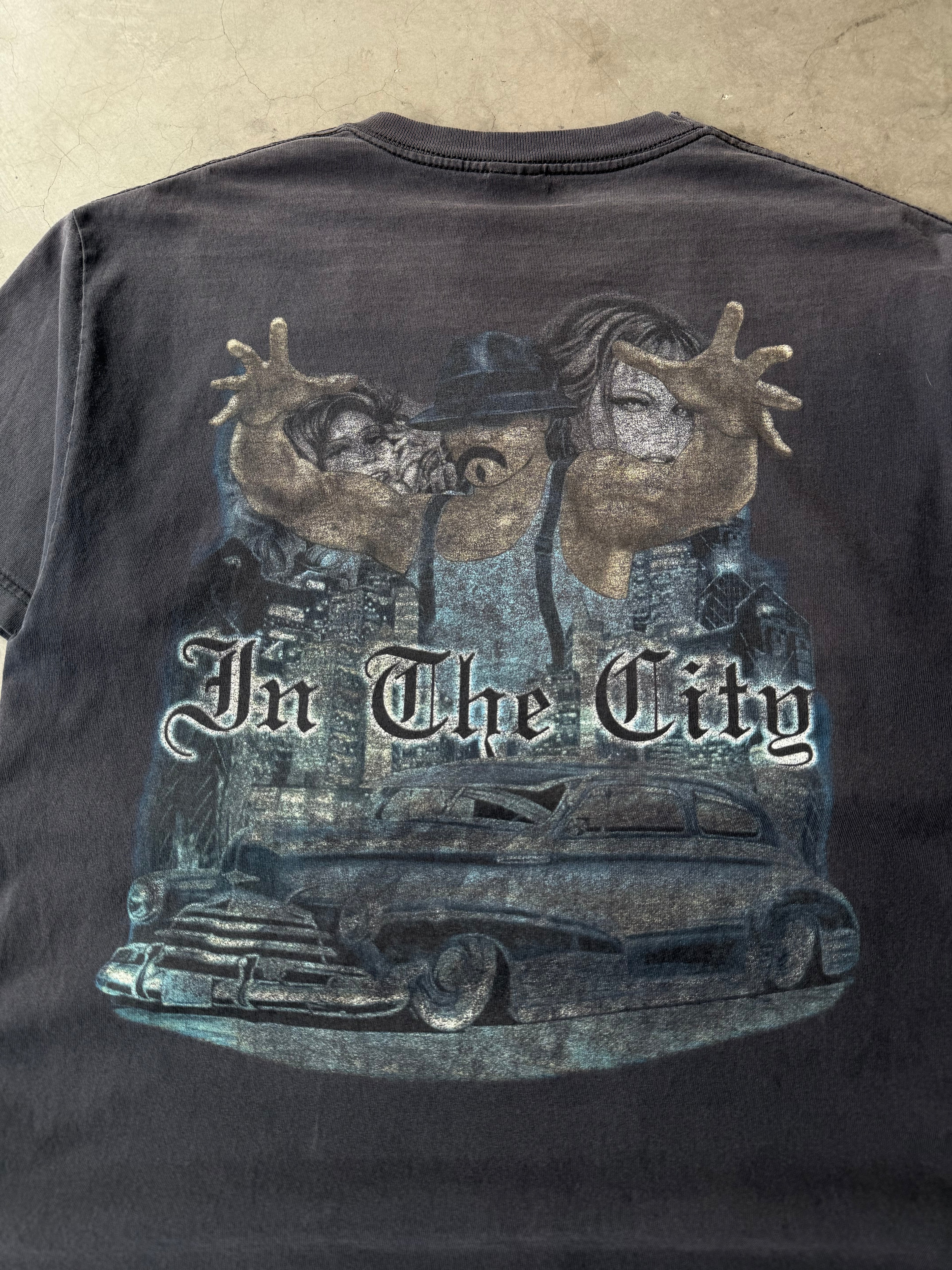 Early 2000s Faded In The City Lowrider Tee(L)
