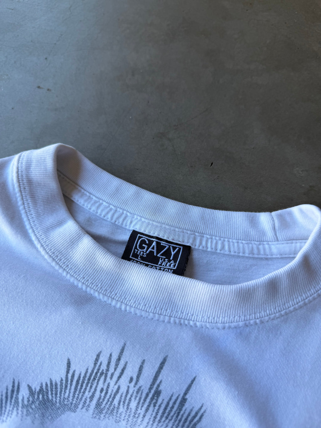 Early 2000s Jesus Prayer Hands Long Sleeve Tee(L)