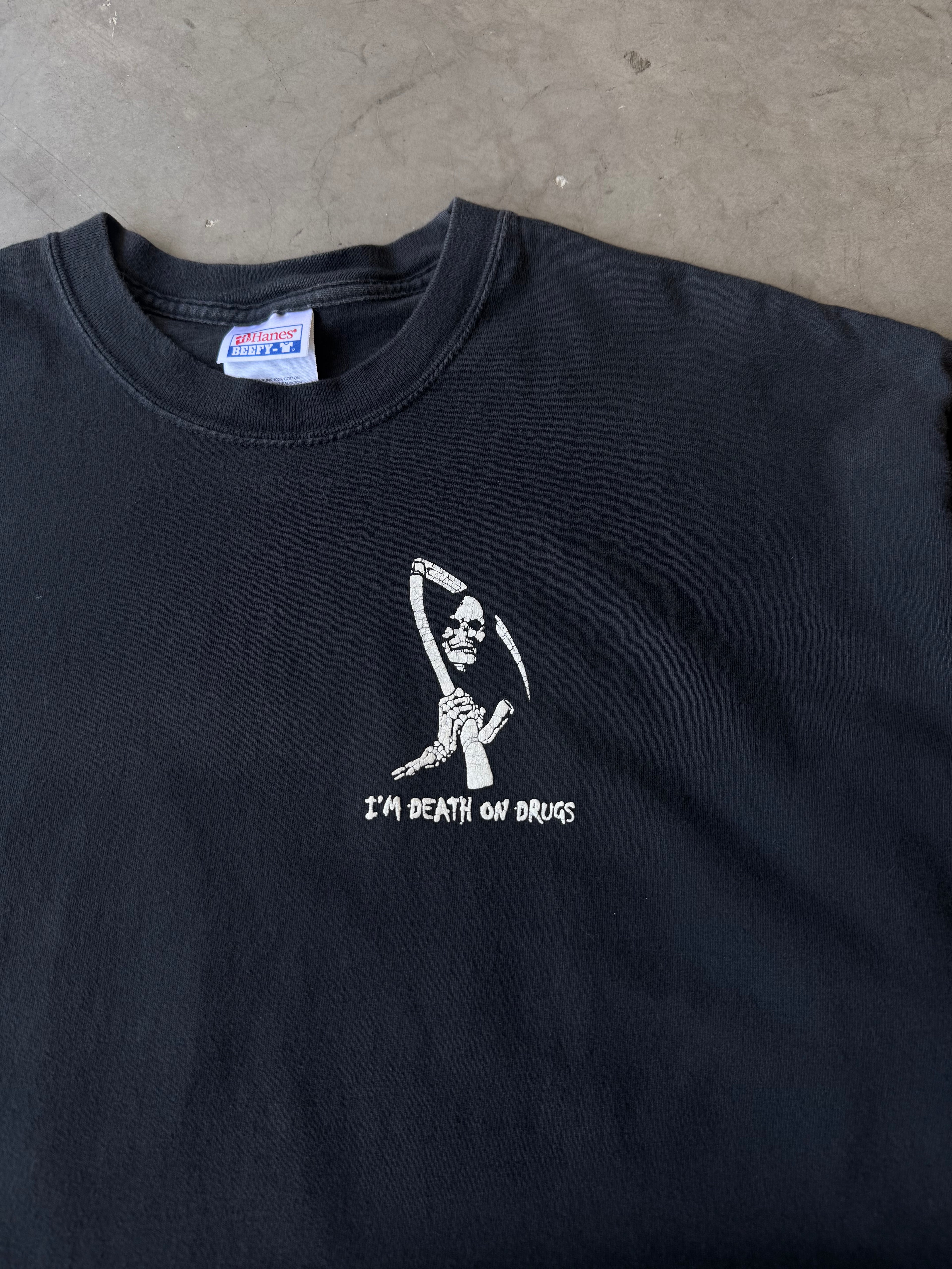 Early 2000s I’m Death On Drugs Tee(XL)
