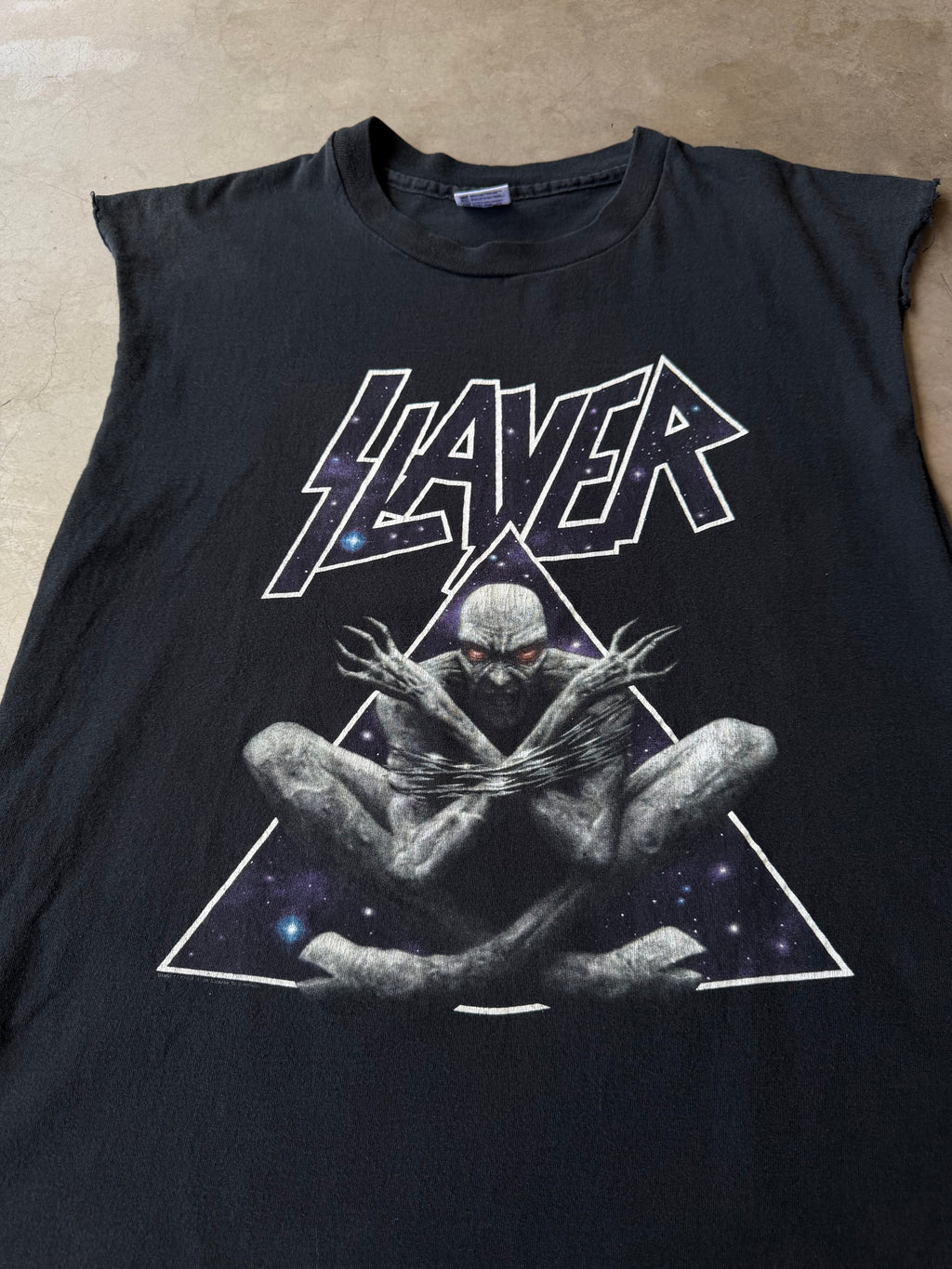 1990s Slayer Divine Intervention Tank Tee(XL)