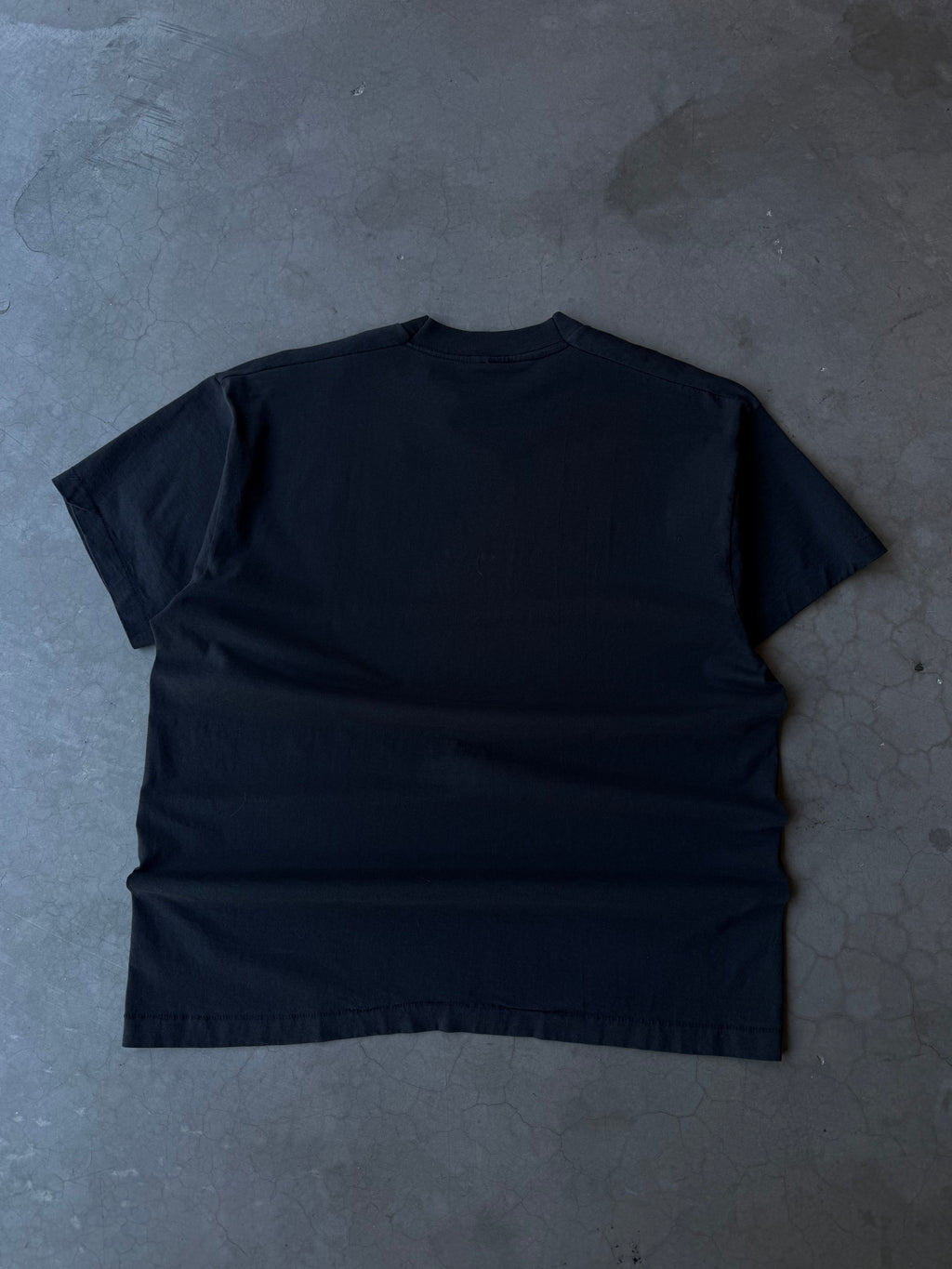 1990s Smiley Face Headshot Happy Bar Tee(XL)