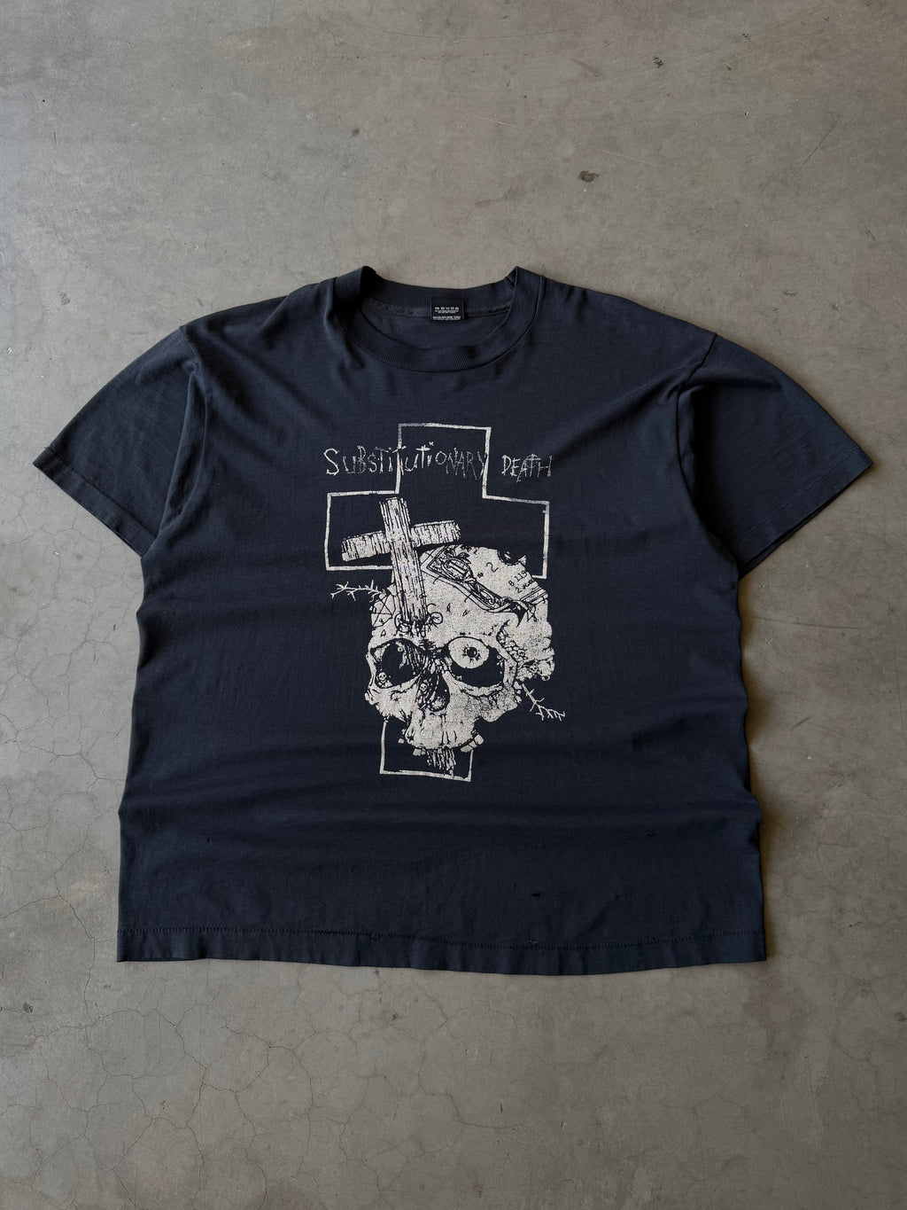 1990s Substitutionary Death Skull Tee(XL)
