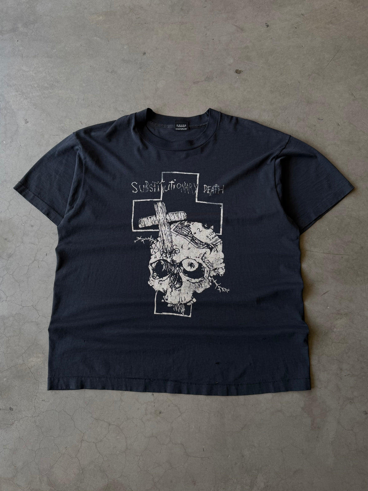 1990s Substitutionary Death Skull Tee(XL)