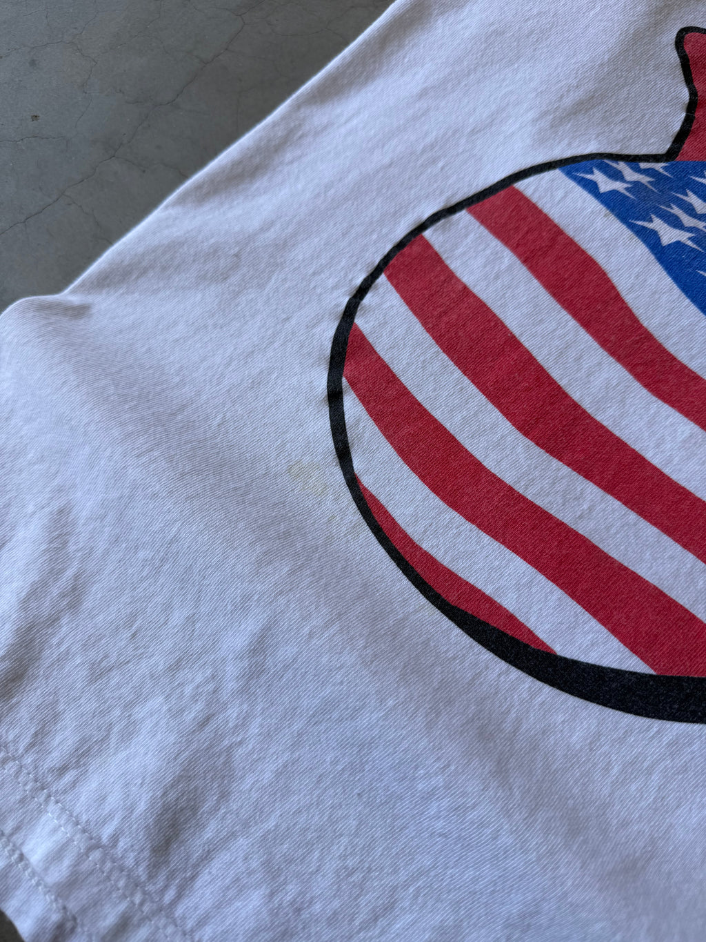 1990s Rolling Stones USA Flag Tour Tee(XL)