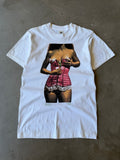 1990s Boris Vallejo Unzipping Dress Tee(M)