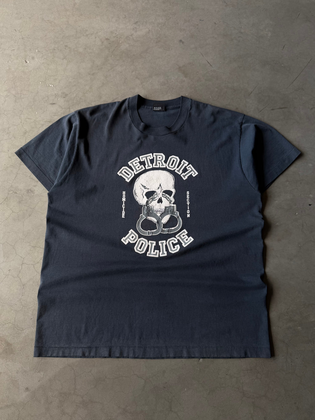 1990s Detroit Police Homicide Section Skull Tee(XXL)