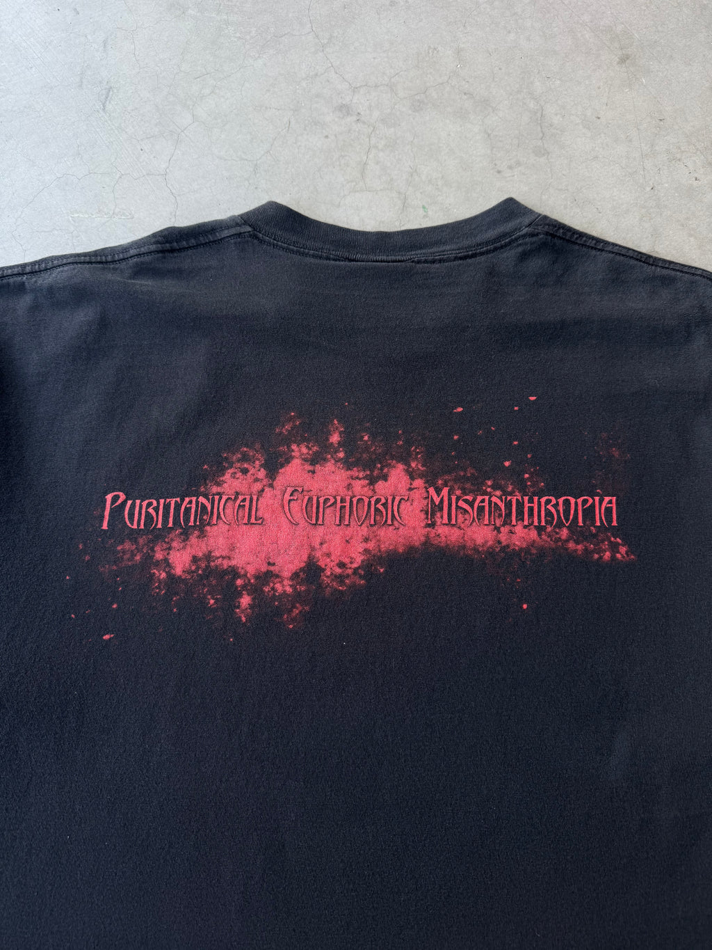 Early 2000s Dimmu Borgir Puritanical Euphoric Misanthropia Tee(XL)