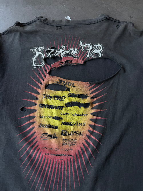 1990s Extremely Distressed Ozzfest Tee(XL)