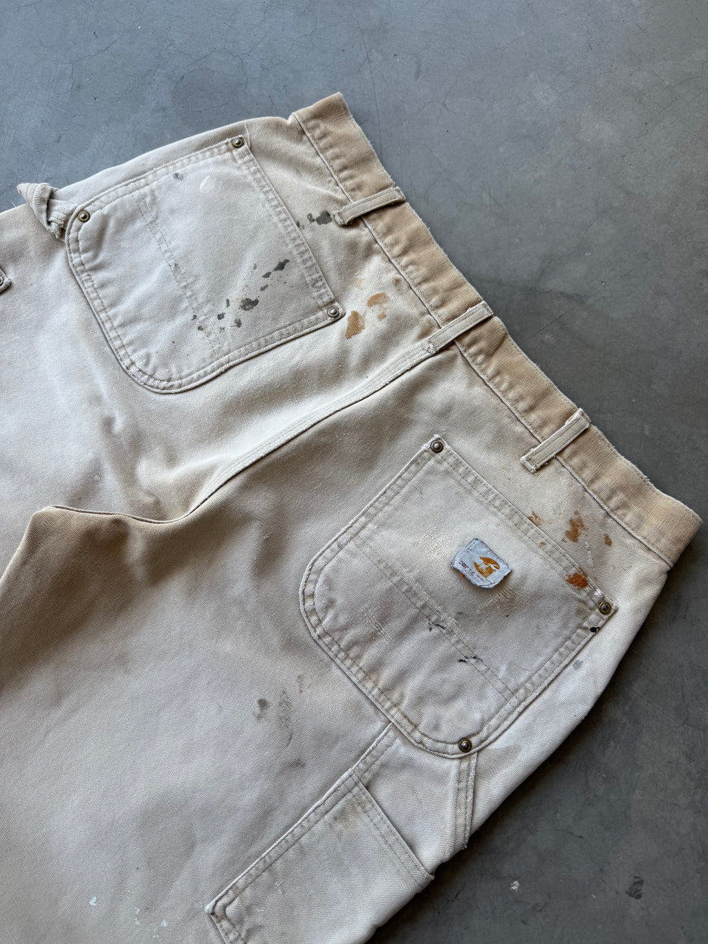 Extremely Distressed Carhartt Double Knee Pants
