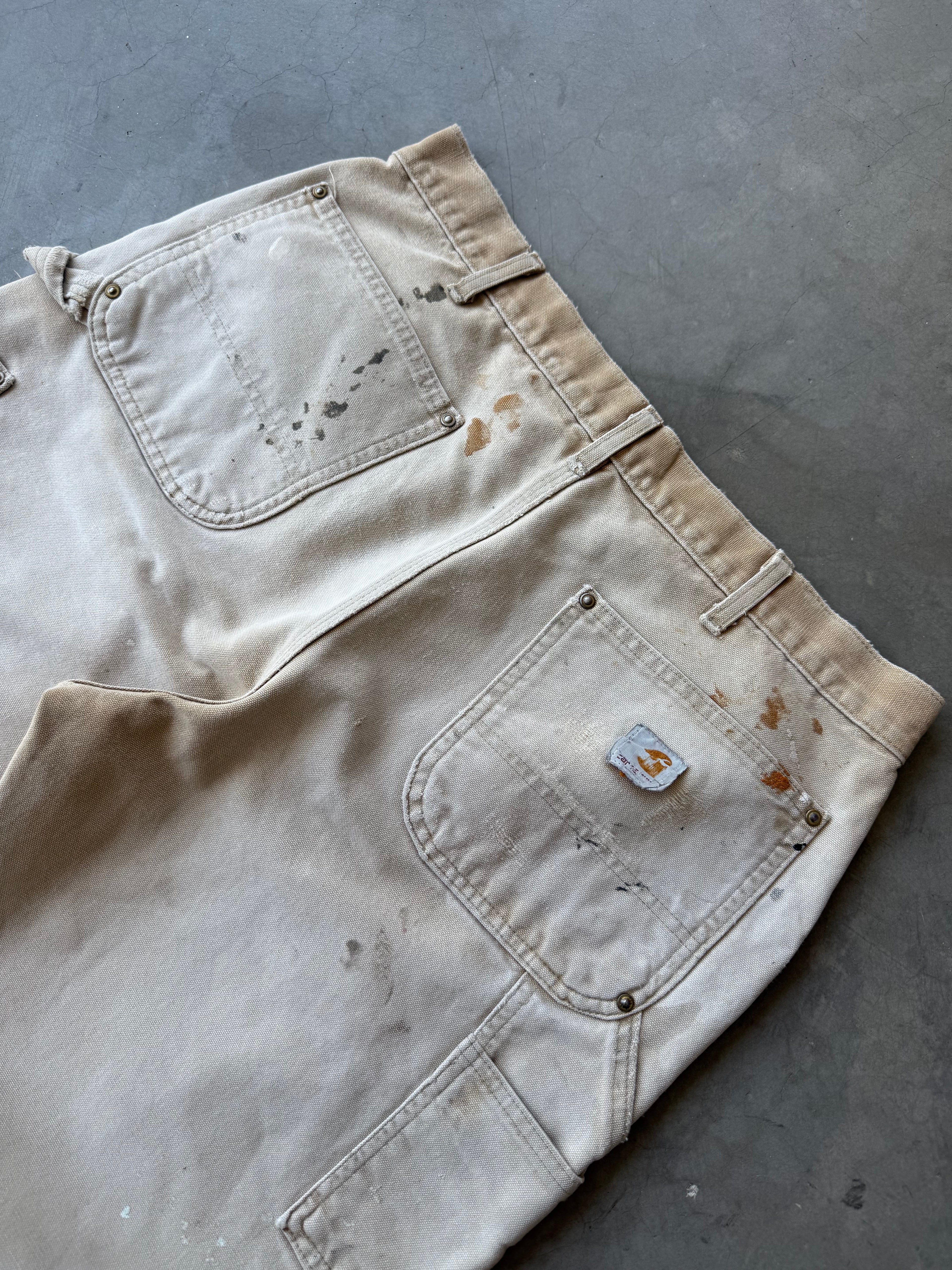 Extremely Distressed Carhartt Double Knee Pants