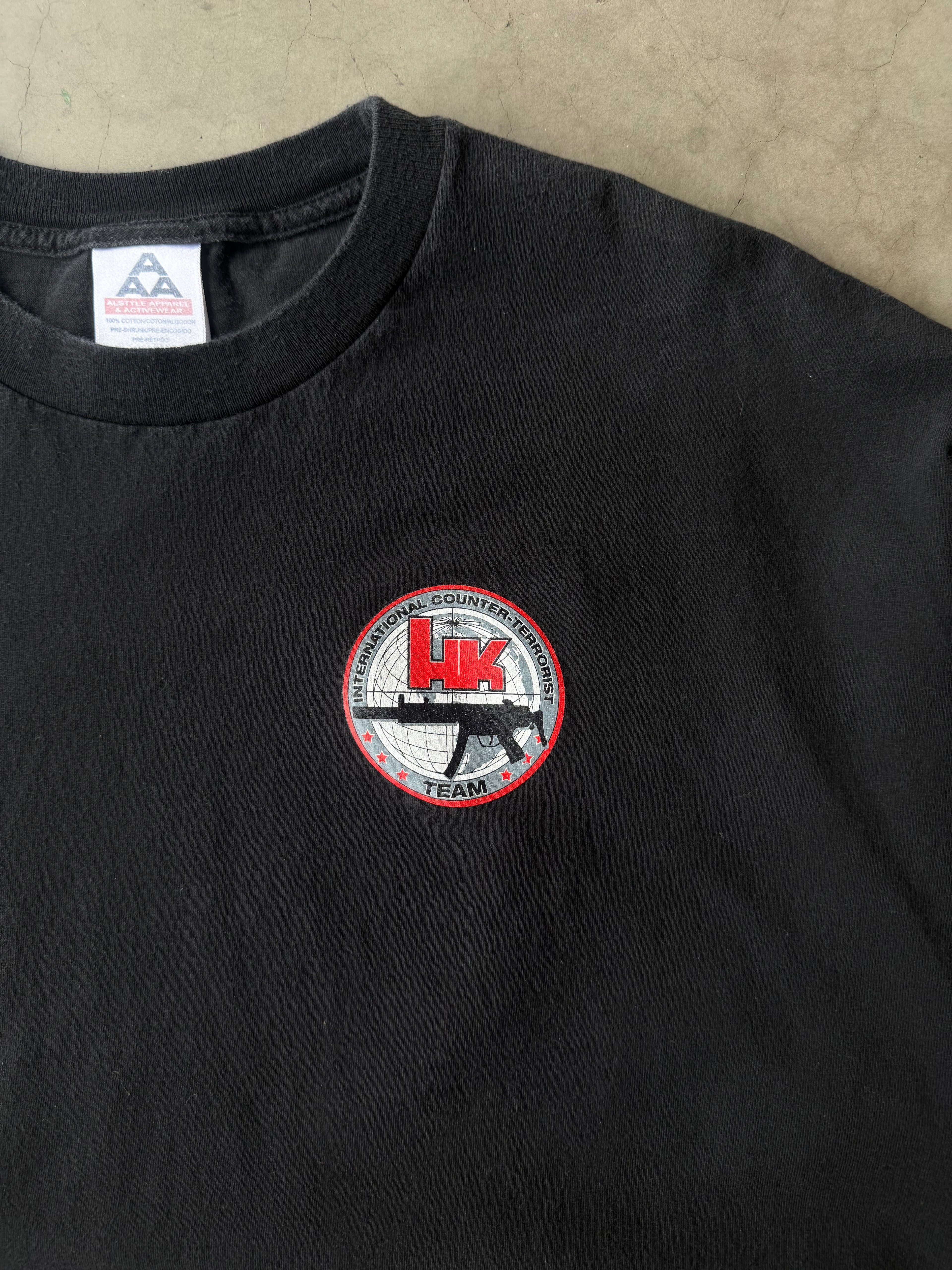 Early 2000s HK MP5 Gun Tee(XXL)