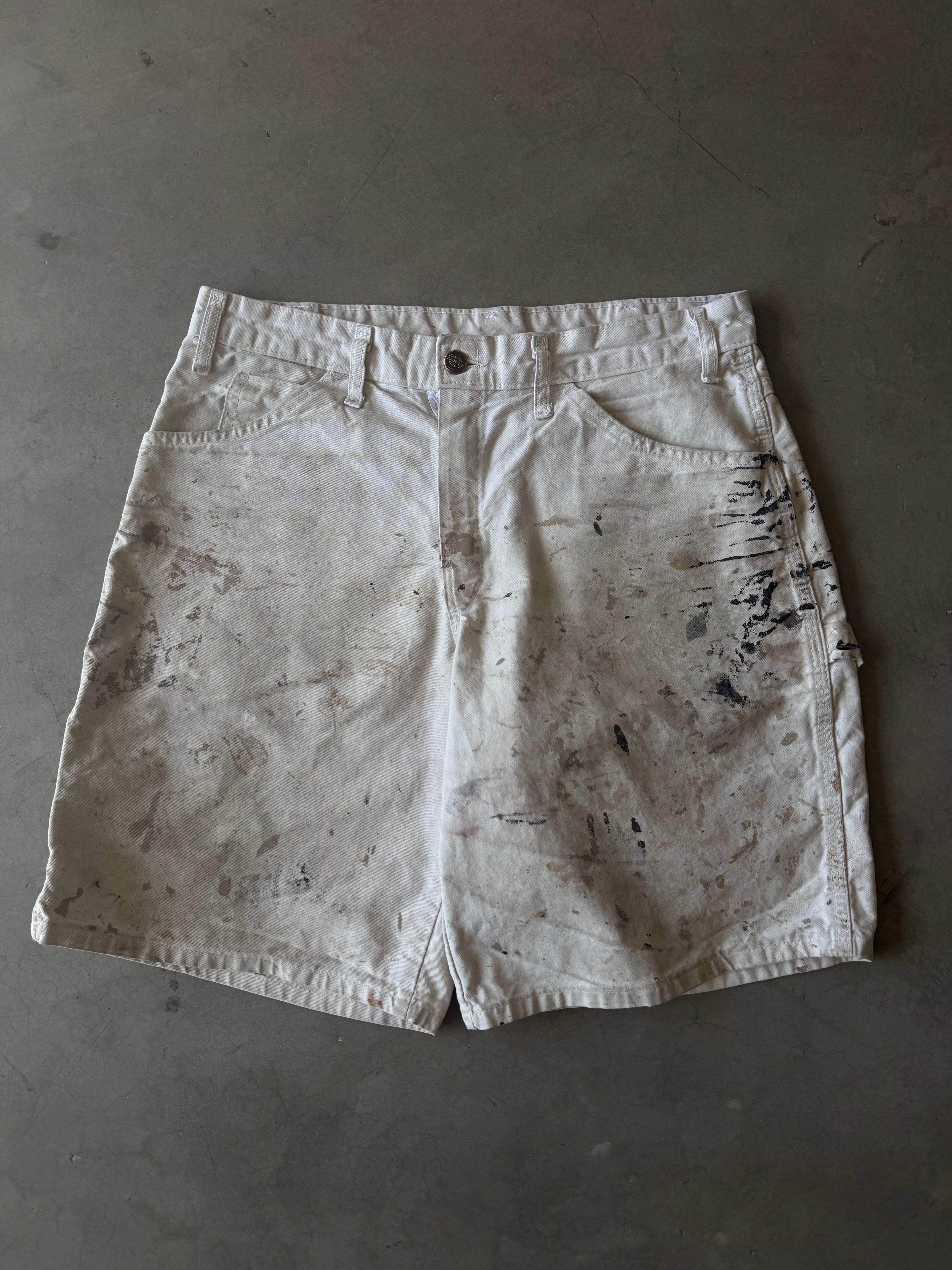 Extremely Painted Dickies Carpenter Shorts(32)