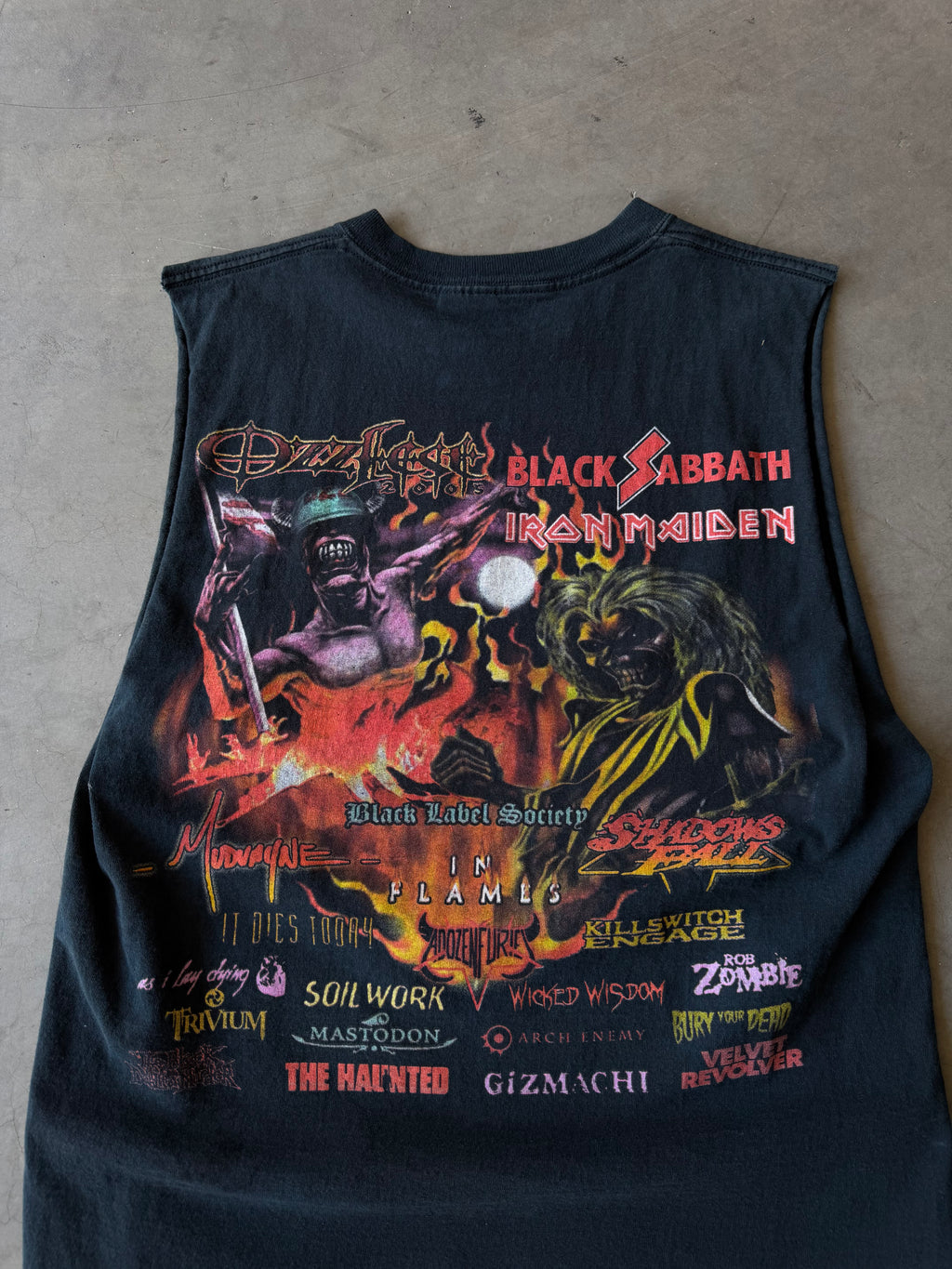 Early 2000s Ozzfest Tank Tee(M)