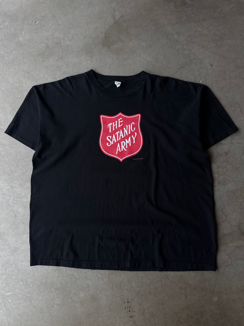 1990s Marilyn Manson The Satanic Army Tee(XXL)