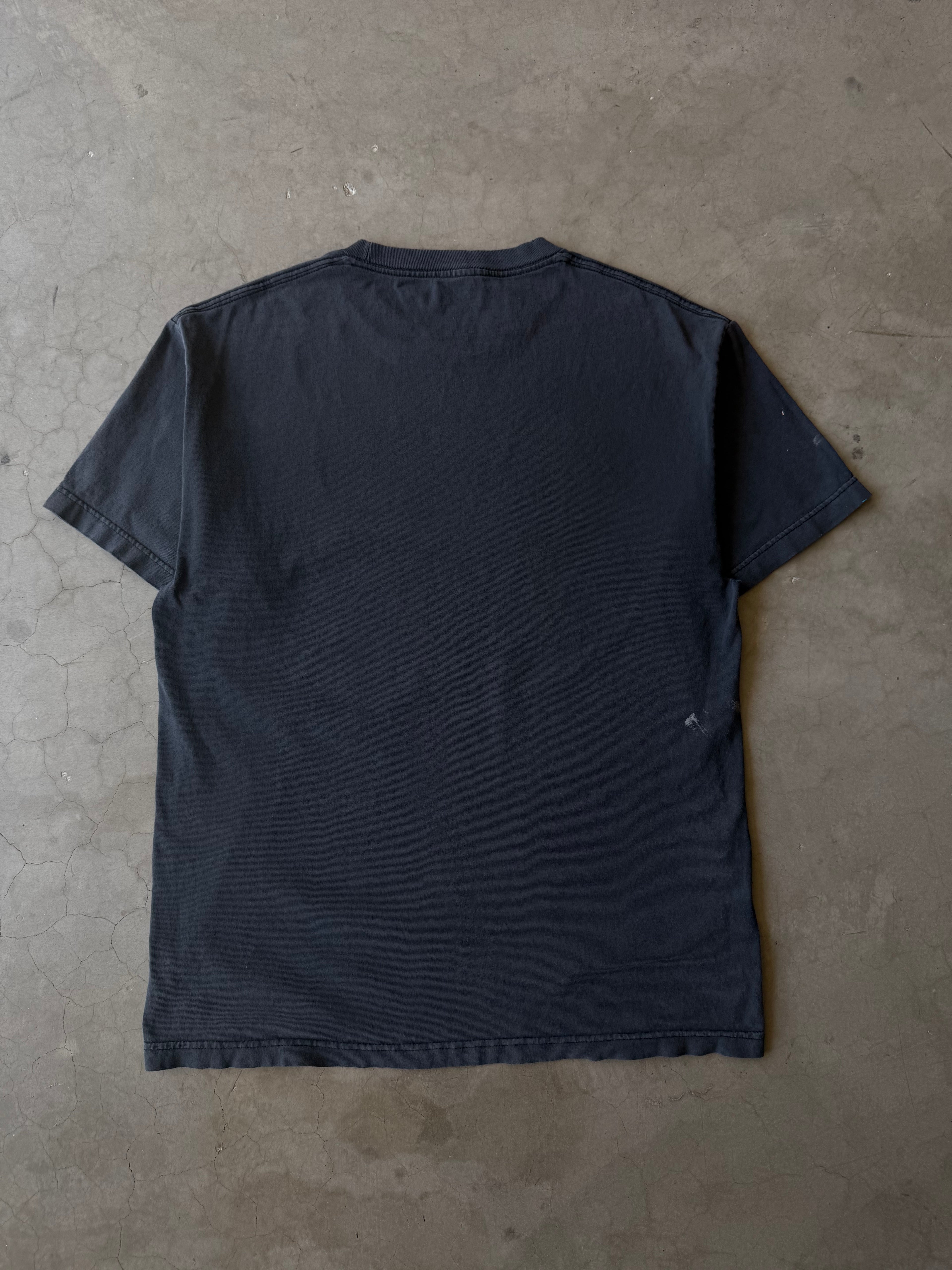 Early 2000s Black Painted Blank Tee(XL)
