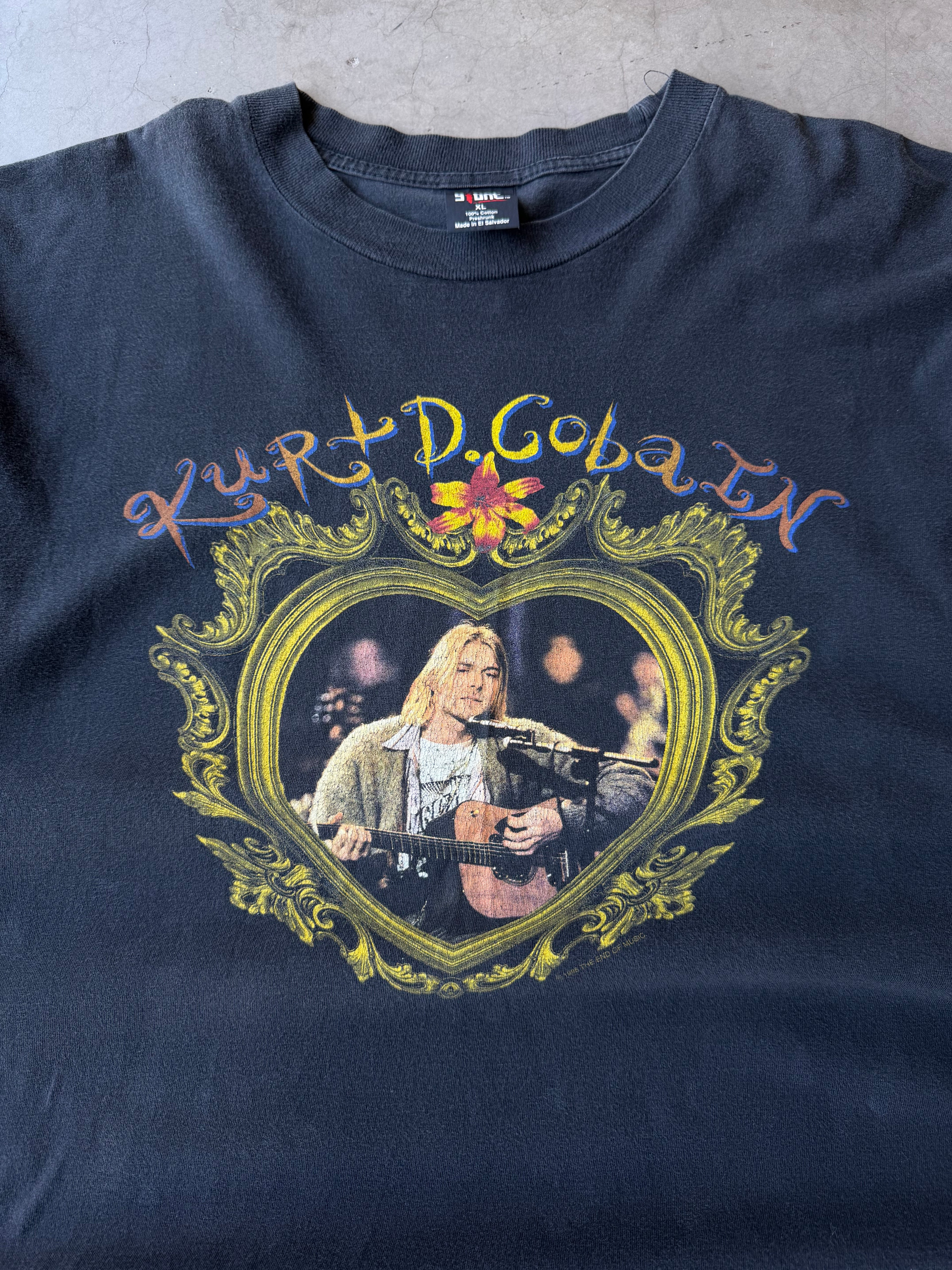 1990s Kurt Cobain MTV Memorial Tee(XL)