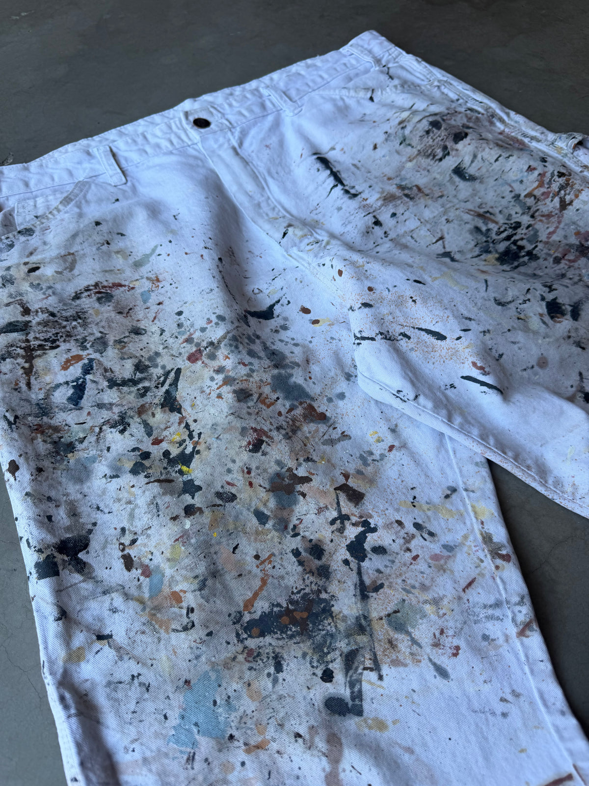 Extremely Painted Dickies Carpenter Pants(36x29)