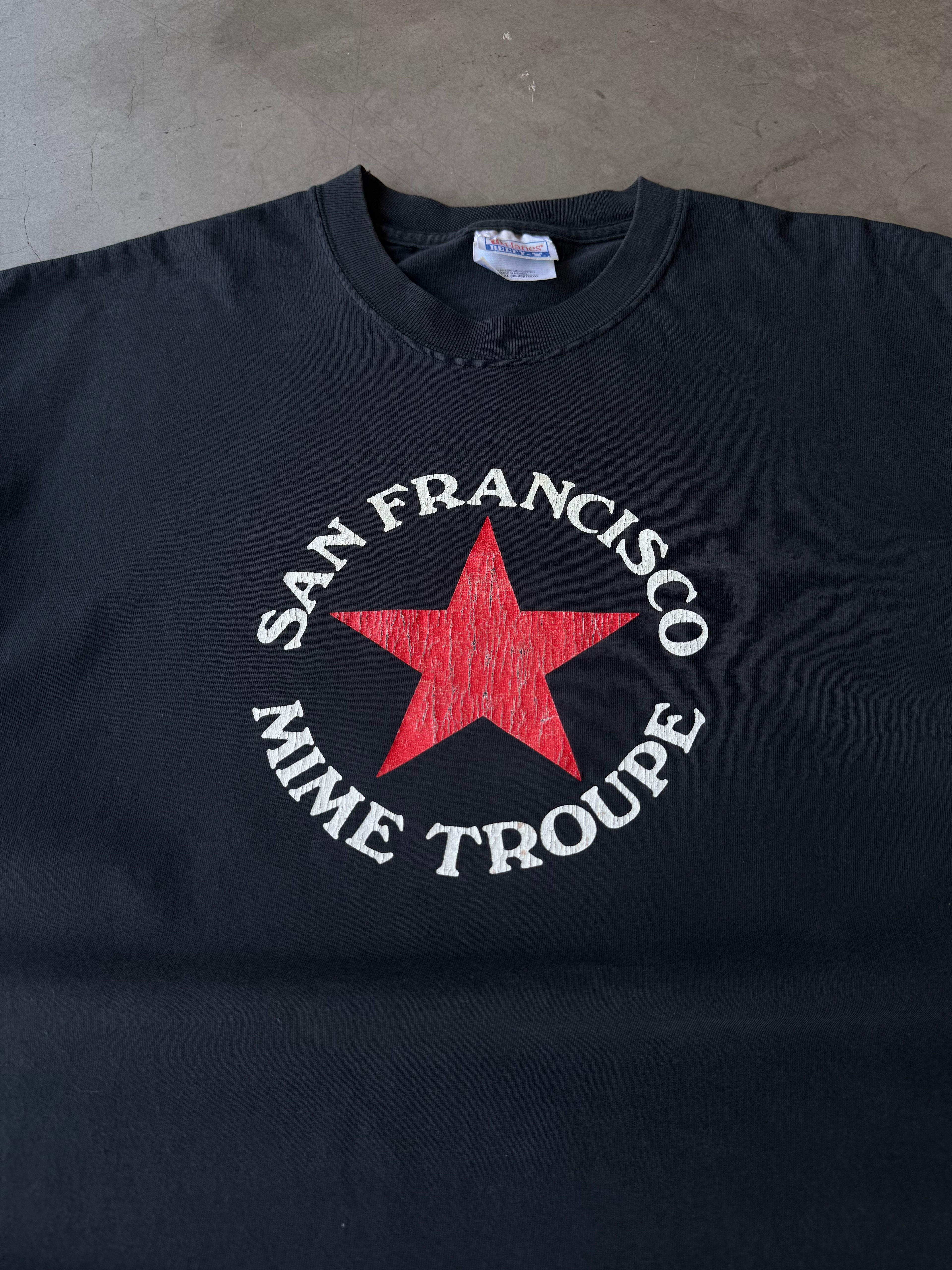 1990s San Fransisco Mime Troupe Tee(XL)