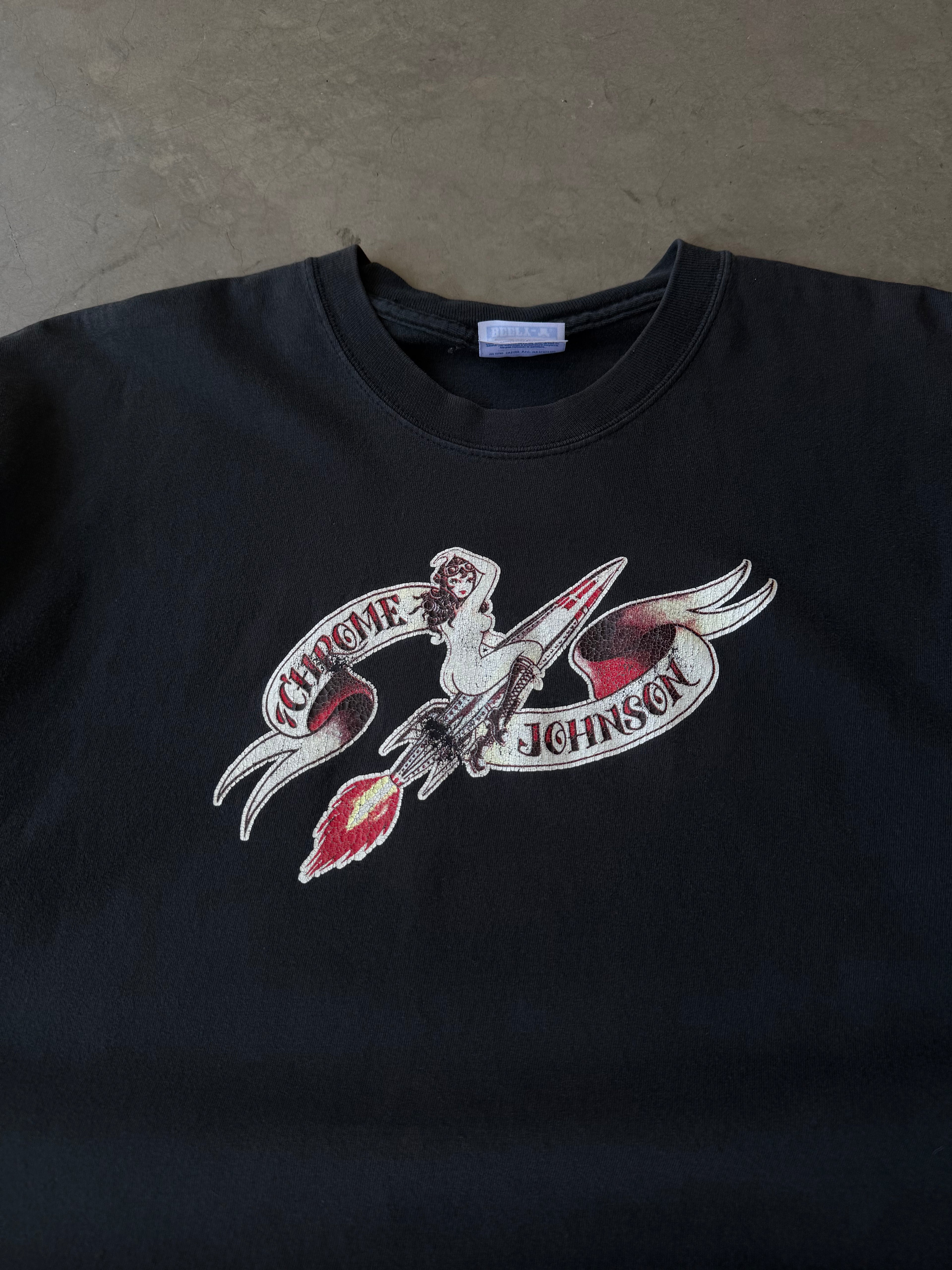 Early 2000s Chrome Johnson Tee(L)